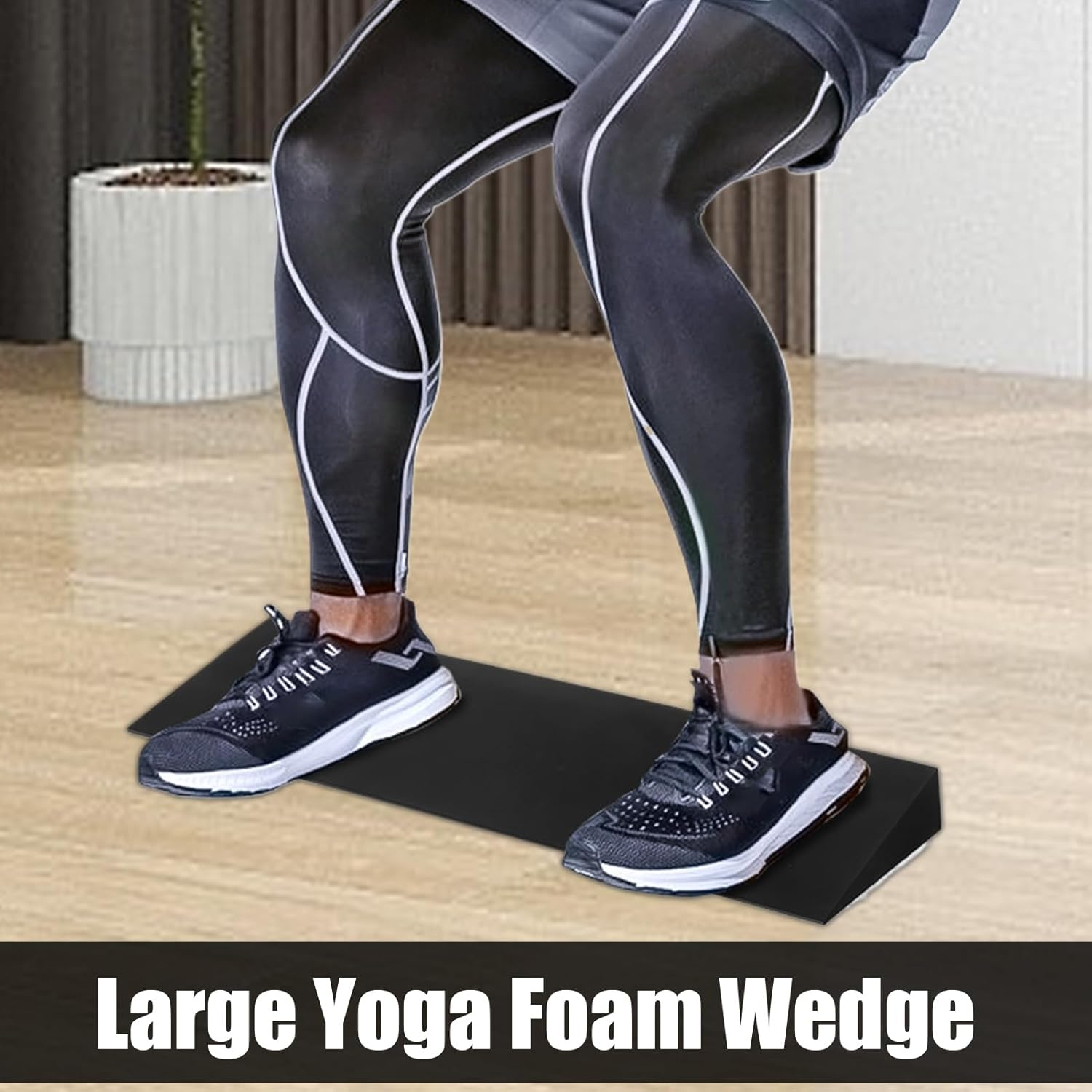 Aebtoe Portable Slant Board - Foot Wedges for Exercise | Weightlifting Squat Heel Wedge Block Calf Stretcher for Improve Mobility and Performance image number 5