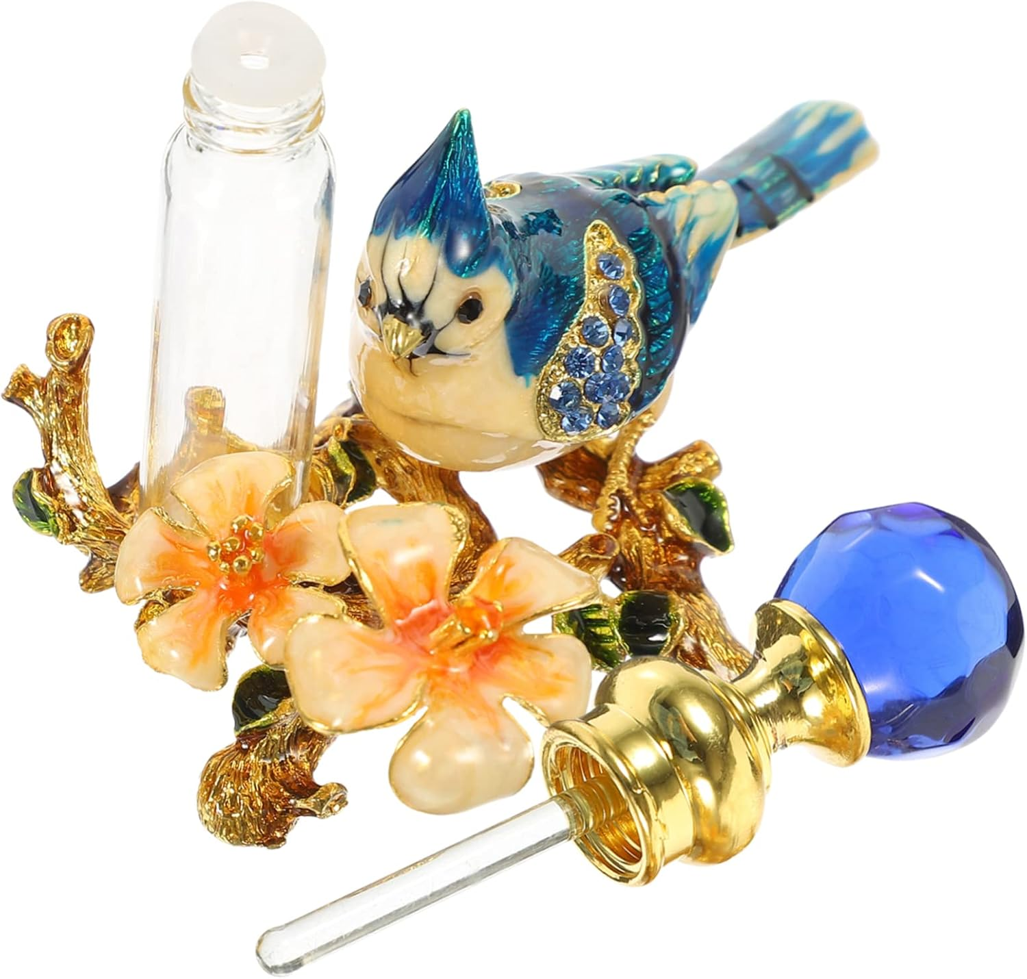 HOMSFOU Vintage Perfume Bottles Empty Refillable Essential Oil Dispenser Oil Sprayers