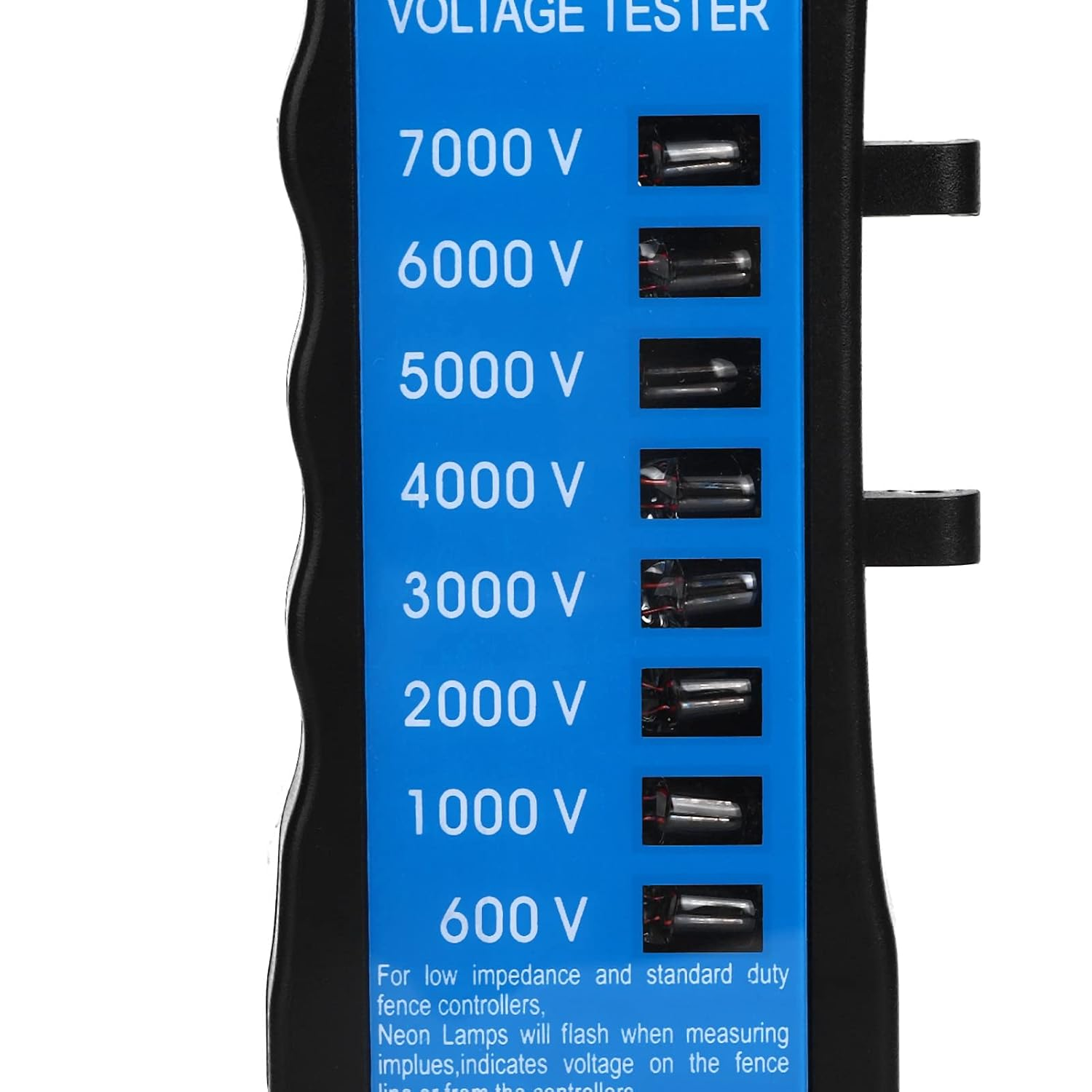 CHICIRIS Voltage Tester, Electric Fence Tester Durable Multi Light Voltage Detection Portable for Farm Supply Fencing for Livestock Enclosures image number 5