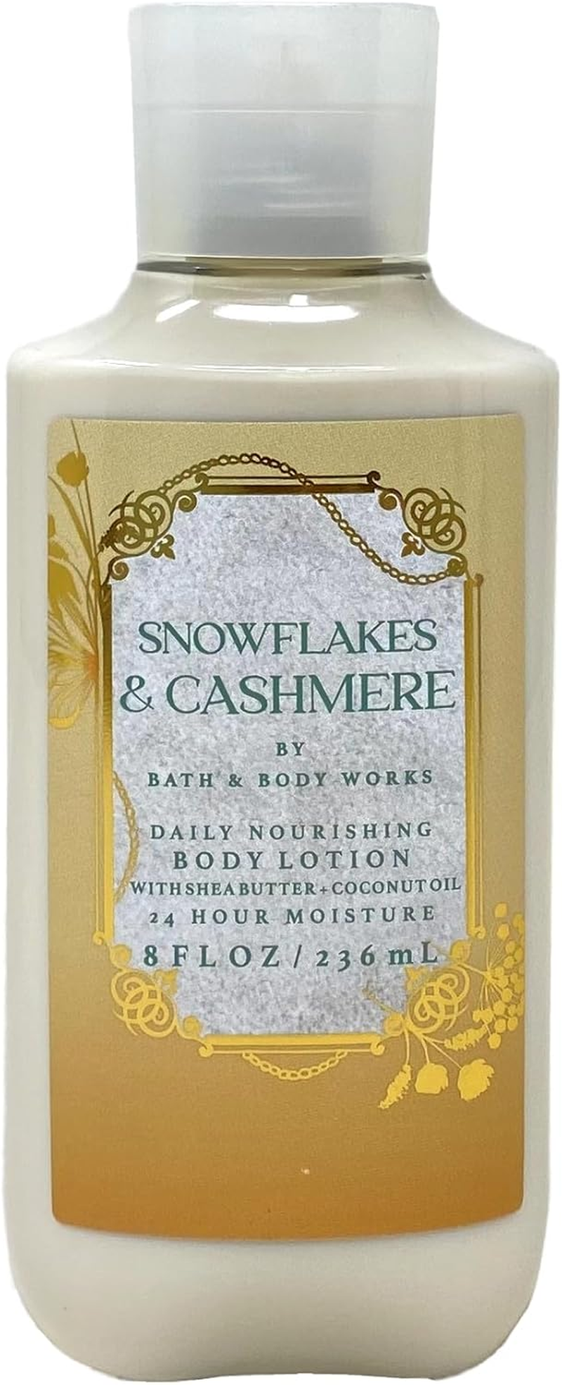Lot of 3 Bath & Body Works Snowflakes & Cashmere Shea & Vitamin E Body Lotion 240Ml Each image number 1