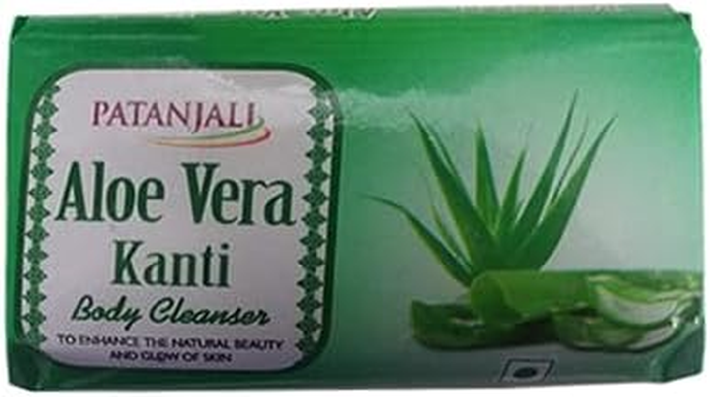 Baba Ramdev Patanjali 100% Natural KANTI ALOEVERA Body Cleanser 150Gm