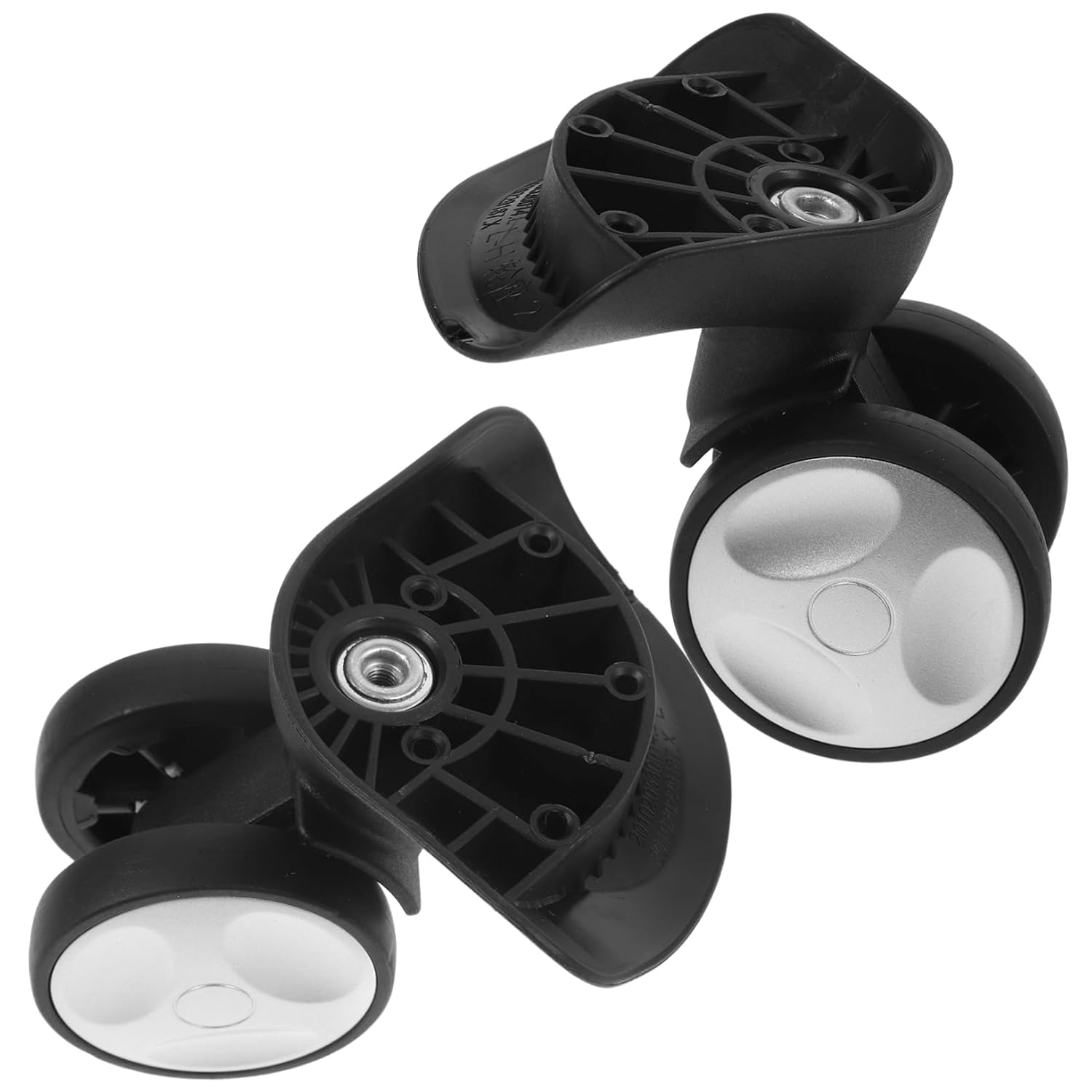 GAROZATION Luggage Wheel Accessories Suitcase Small Wheel Replacement Plastic for Travel Luggage Rotation