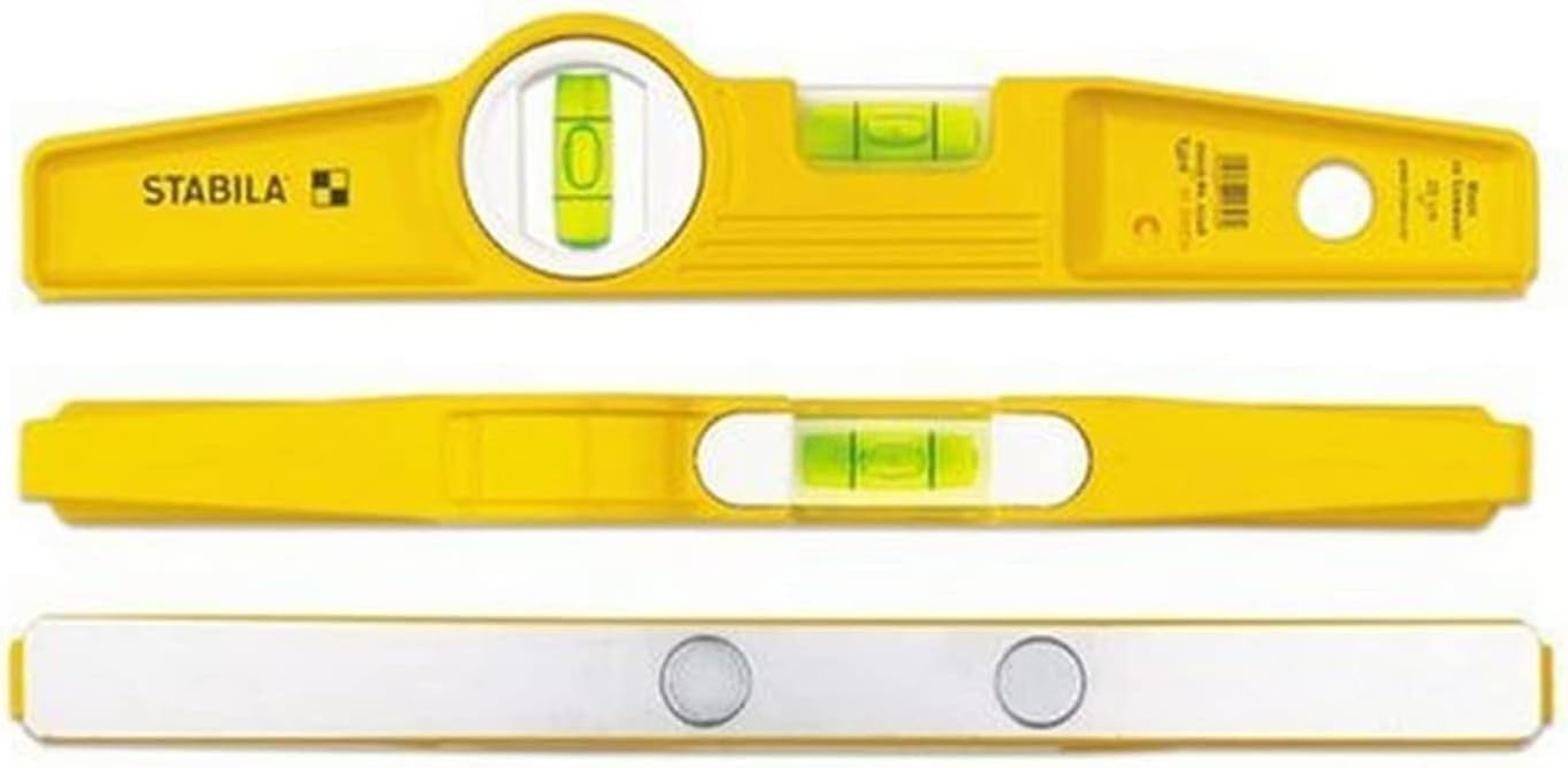 Stabila Type81Srem 25Cm/10-Inch Rare Earth Magnetic Spirit Level with Holster image number 5