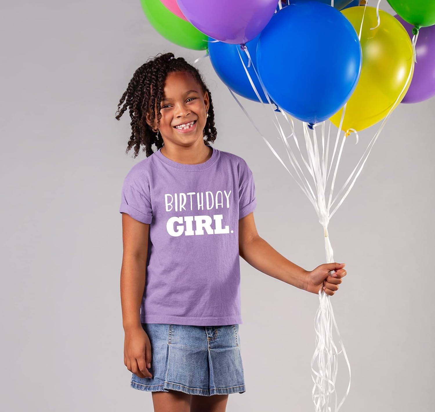 Birthday Girl Shirt Girls Birthday Tee Outfit Toddler Baby 1St 2Nd 3Rd 4Th 5Th 6Th 7Th image number 7