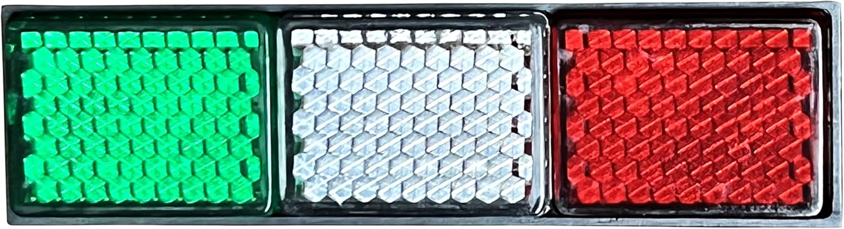 Italian Flag Reflector Decal Sticker &ndash; Italy Collection of Italia Pride Products at Psiloveitaly image number 1