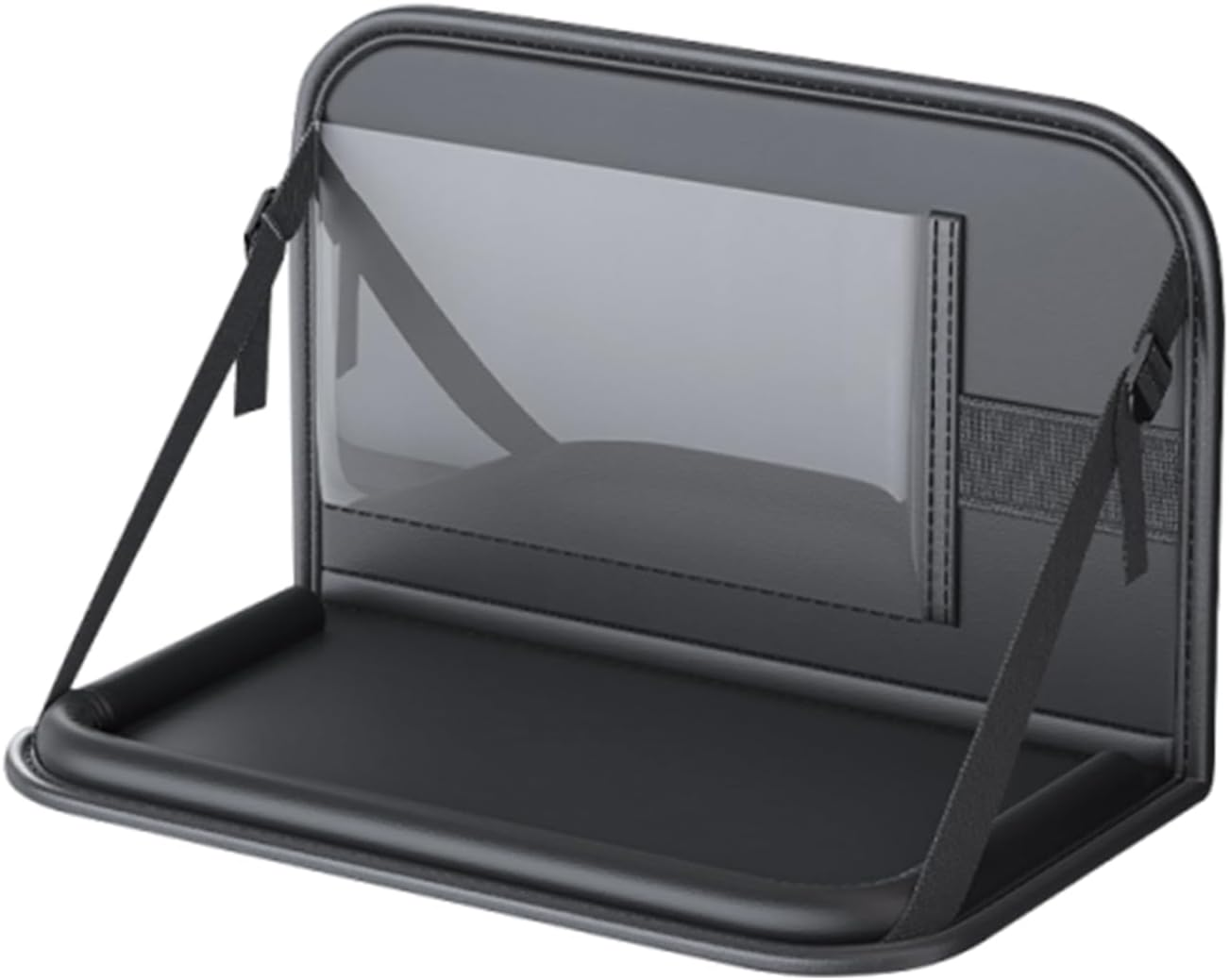 Tray for Car Seat,Storage Foldable Rear Desk Laptop Holder - Kids Travel Tray | for Toddler Airplane Camping Long Ride Snack Time Eating Office Work Passenger image number 4