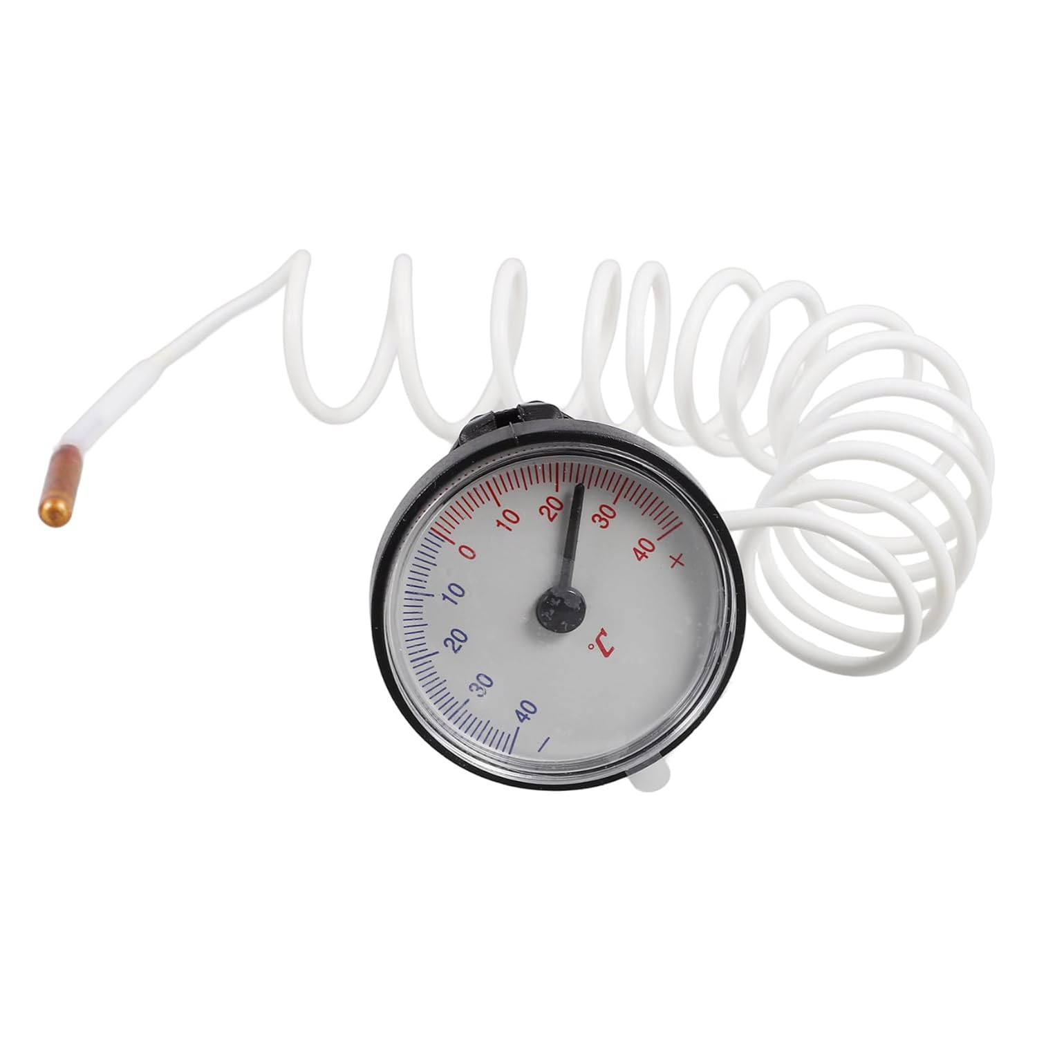 Portable Indoor Thermometer Small round Digital Temperature Gauge Lightweight Compact Accurate Temperature Measuring Device for Home Use image number 6