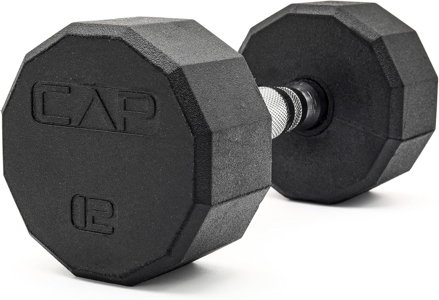Cap 12-Sided Coated Dumbbell, Single, 3-50 Lb Sizes image number 6