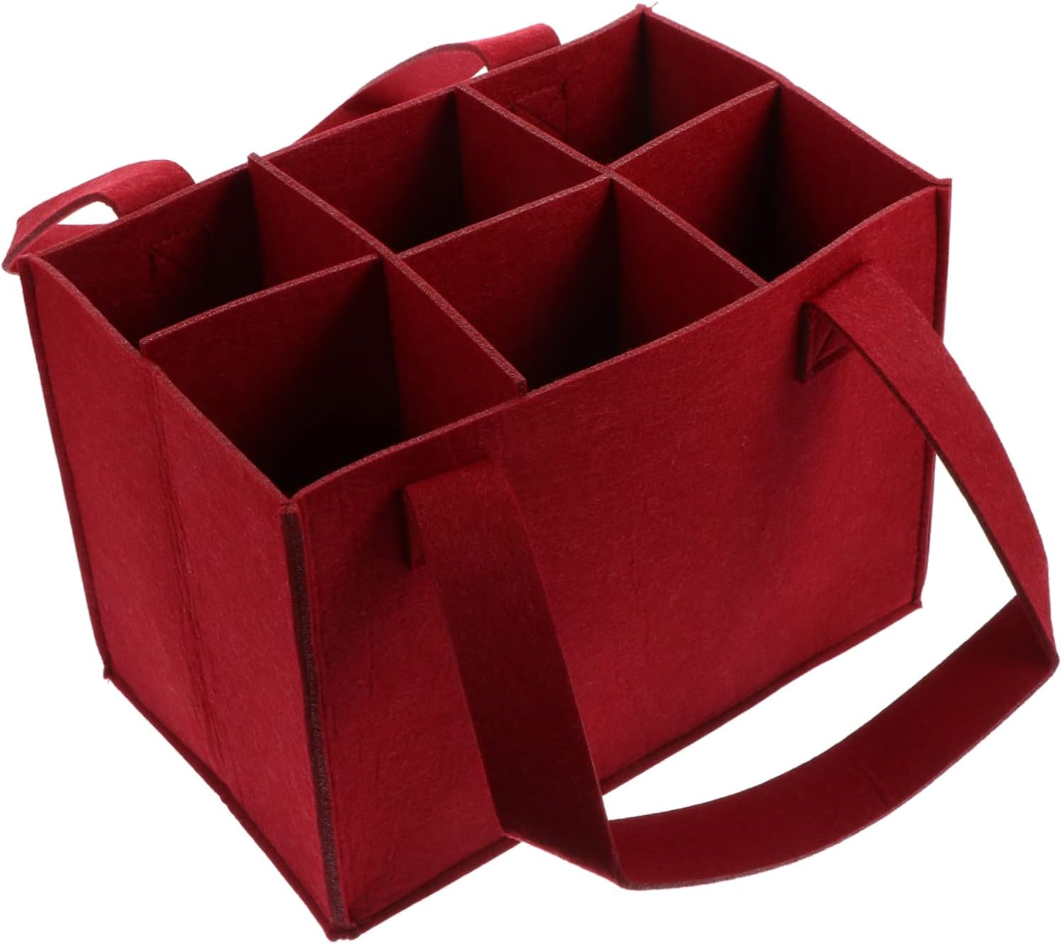 6 Bottle Wine Carrier - Insulated & Padded Wine Carrying Cooler Tote Bag with Handle and Strap for Travel or Picnic, IDEAL Wine Lover, Black