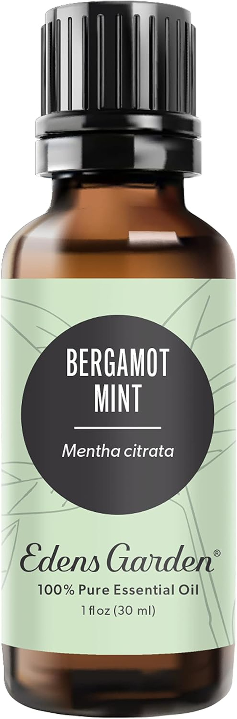 Edens Garden Bergamot Mint 30 Ml 100% Pure Undiluted Therapeutic Grade Essential Oil GC/MS Tested