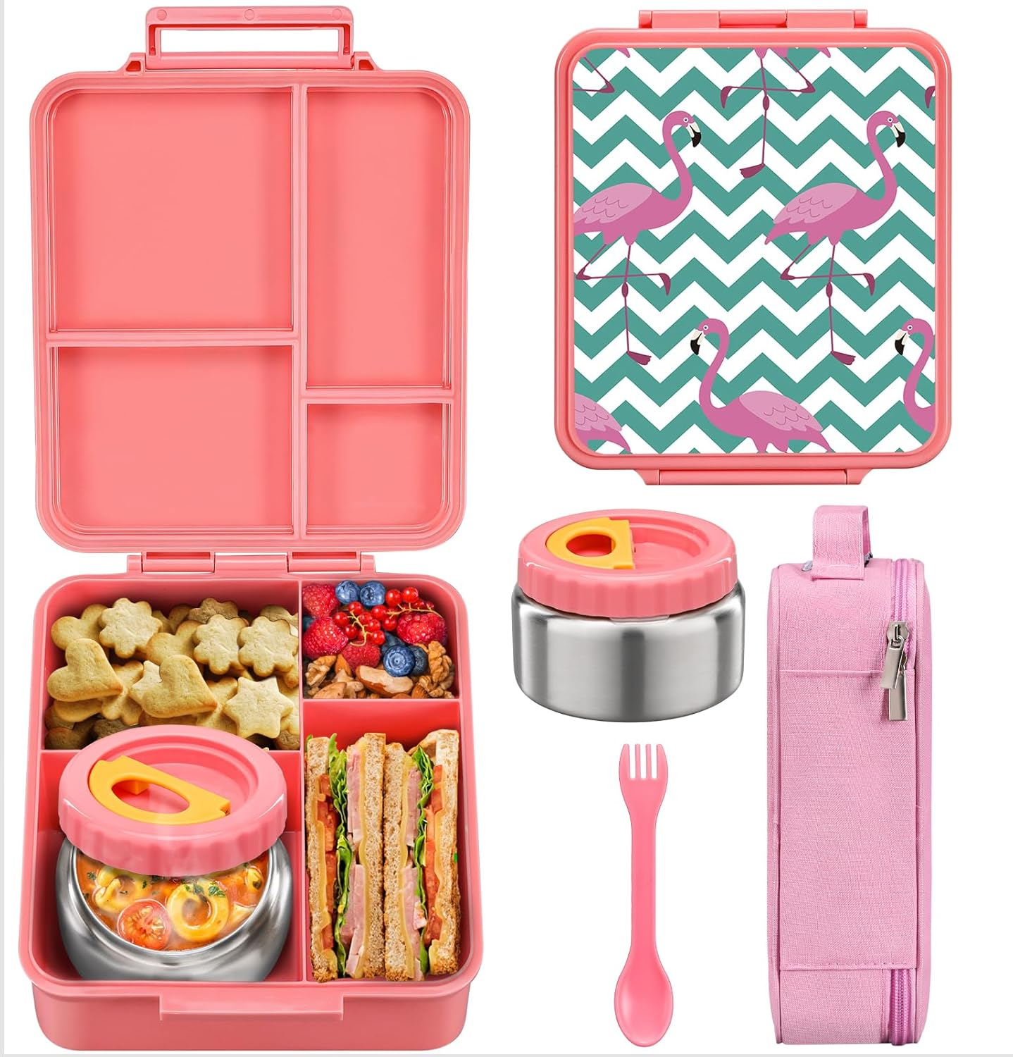 MAISON HUIS 8Oz Soup Thermo Wide Mouth Vacuum Insulated Thermo Food Jar, Leak Proof Stainless Steel Food Thermo for Hot&Cold Food Kids Food Lunch Soup Container for School Travel(Purple)