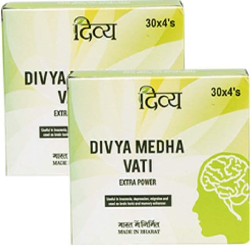 Patanjali Medha Vati Extra Power - Pack of 2 (2 X 120 Tablets)