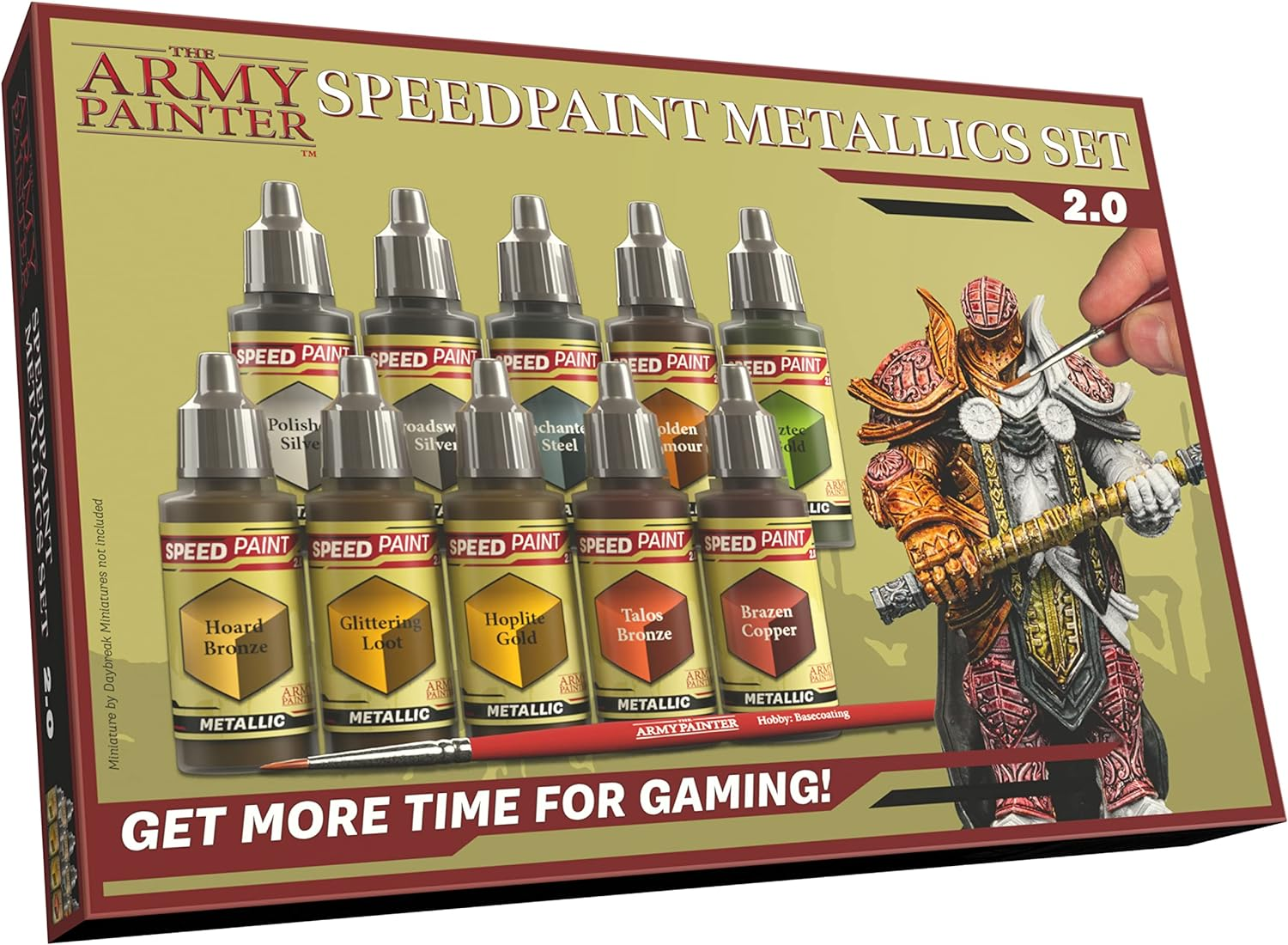 The Army Painter 2.0 Speedpaint Metallics Set image number 4