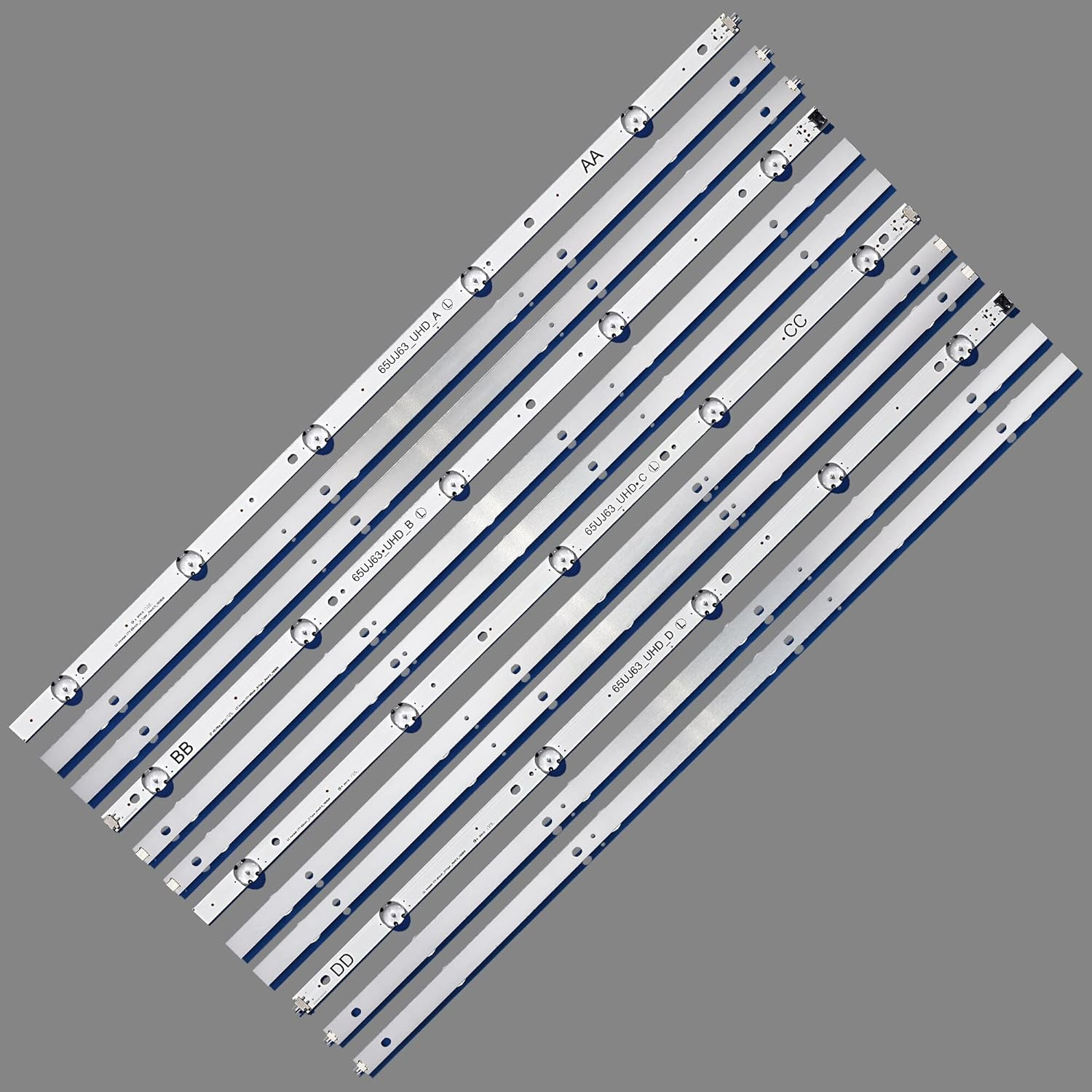 LED Backlight Strip 10 Lamp Fit for LIG 65" TV 65UJ6300 65UJ630V Fit for Innotek 17Y 65Inch_A SSC_65UJ63_UHD_A B C D EAV63673007 image number 3
