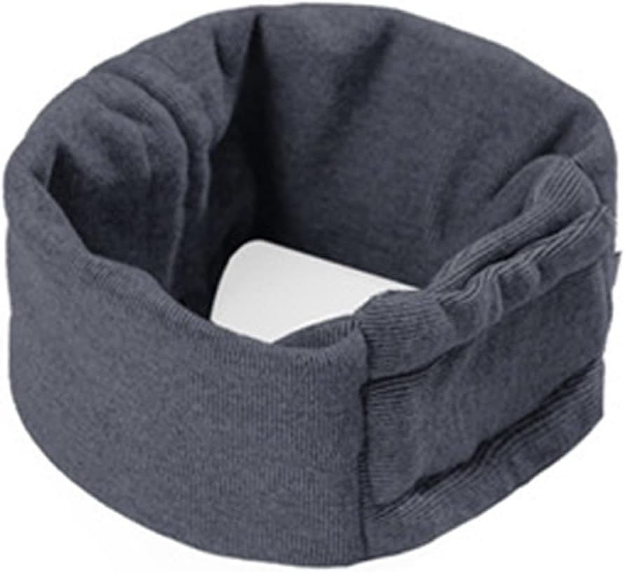 AIMALL Adjustable Dog Calming Headgear - Multifunctional Emotional Support Muff for Noise Reduction, Grooming & Sleeping - Warm, Comfortable Fabric - Sizes S to L (9.8-23.6 Inches)