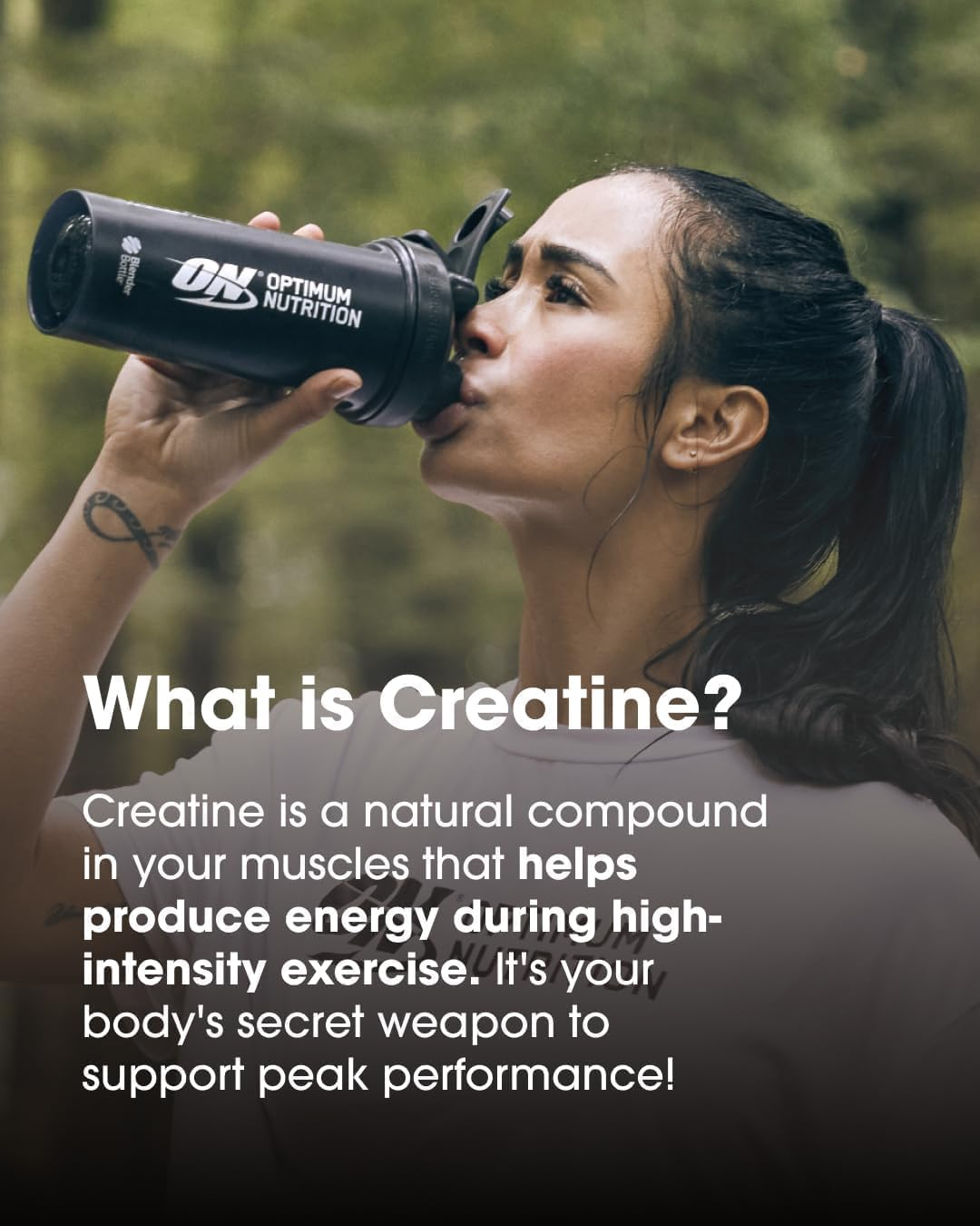 Optimum Nutrition Micronized Creatine Powder - 1200 G image number 5