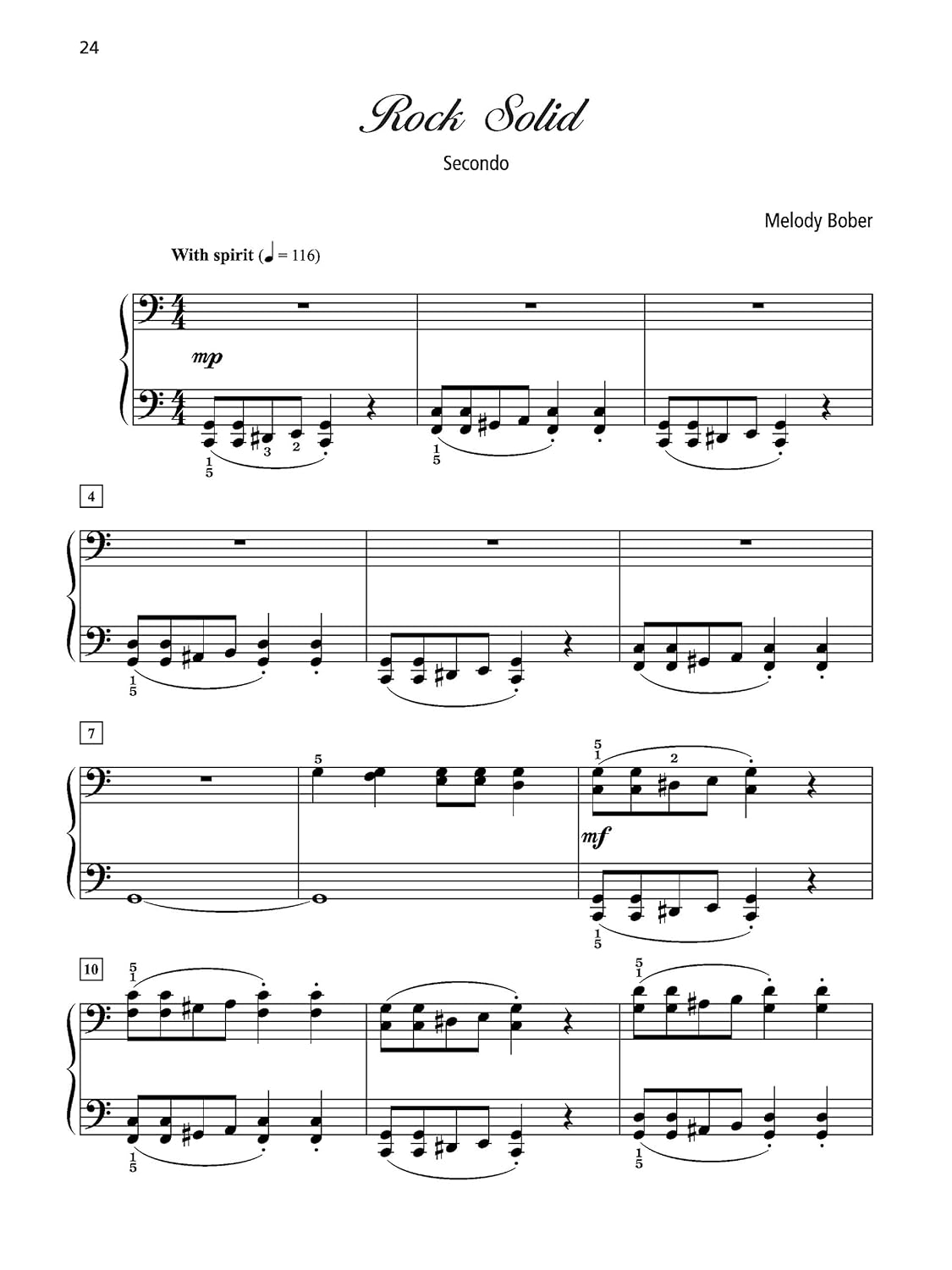 Grand Duets for Piano - Book 4: 6 Early Intermediate Pieces for One Piano, Four Hands