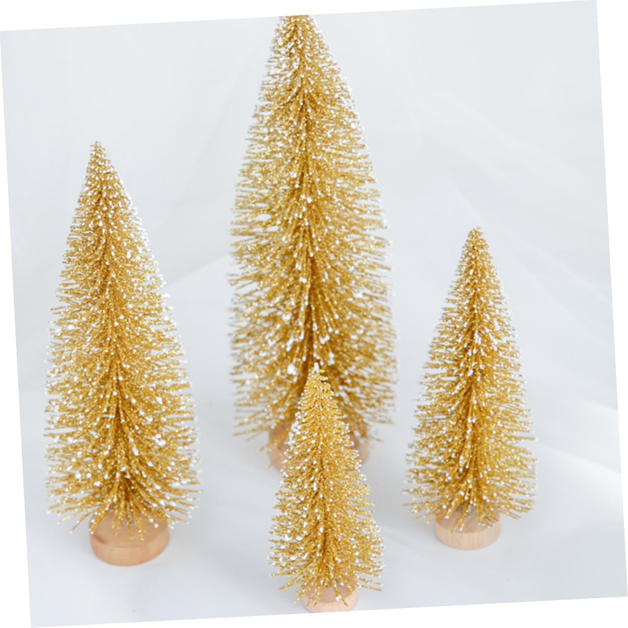 48 Pcs Christmas Tree Ornament Desktop Tree Decoration Christmas Supplies for Indoor Festive Supplies image number 6