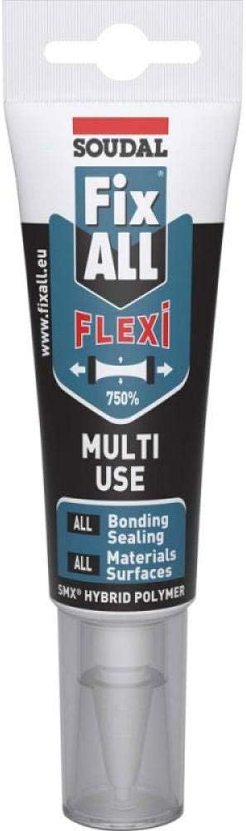 Soudal Fixall Flexi Sealant 125 Ml, White
