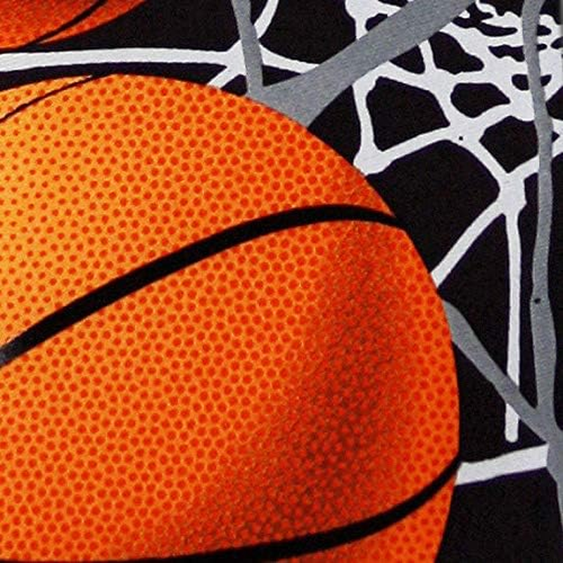 Basketball Zone Tie Mens Basketballs Necktie by Three Rooker