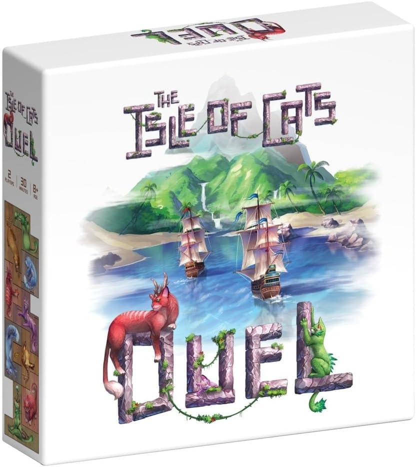 The City of Games | the Isle of Cats - Duel | Strategy Board Game | 2 Players, Ages 8+ image number 2