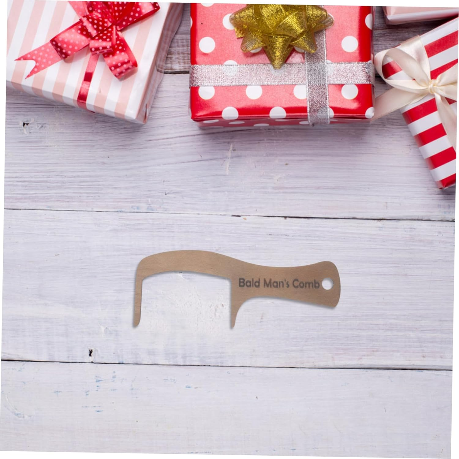 WRITWAA Handmade Wood Beard Comb for Men Curly Hair Comb Hairline Shaping Tool image number 3