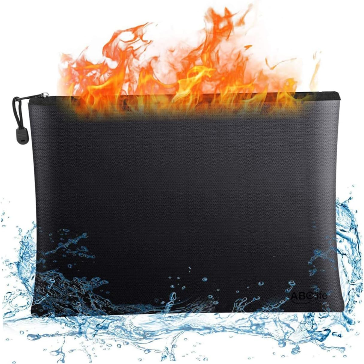 Parliky Fireproof Document Bag Pouch for Money and Documents Fireproof Organizer for Home and Office Use Secure Storage for Important Papers and Receipts image number 2