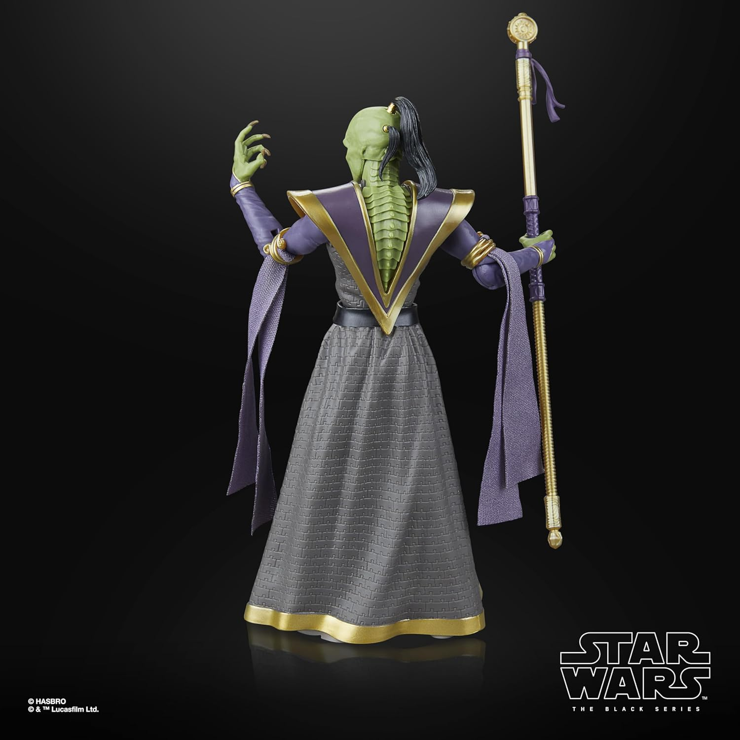 Star Wars the Black Series Prince Xizor, Star Wars: Shadows of the Empire Premium Collectible 6 Inch Action Figure image number 6
