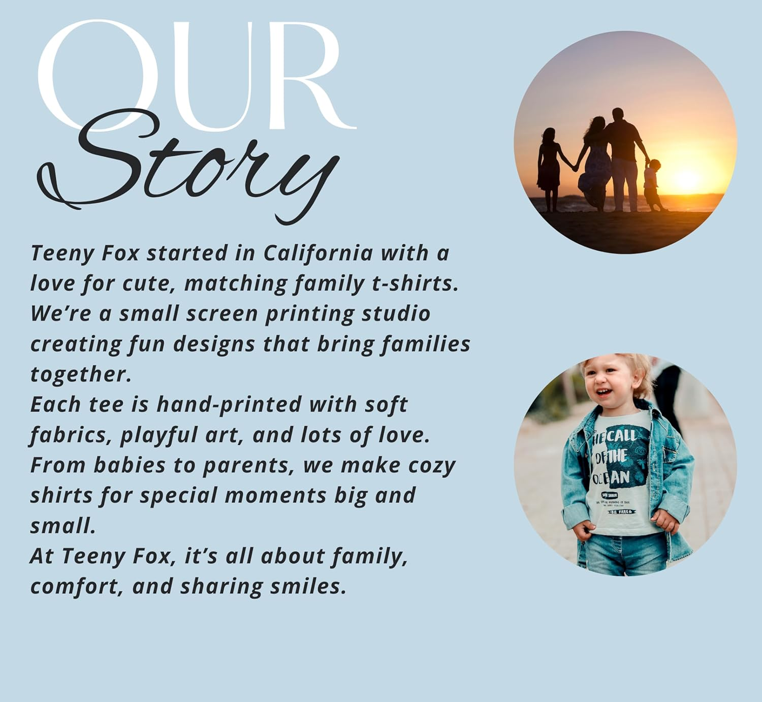 Teeny Fox Couple Baby Announcement Shirt | Expecting Mom and Dad Pregnancy Reveal Shirts | Matching Mommy Daddy Set image number 2