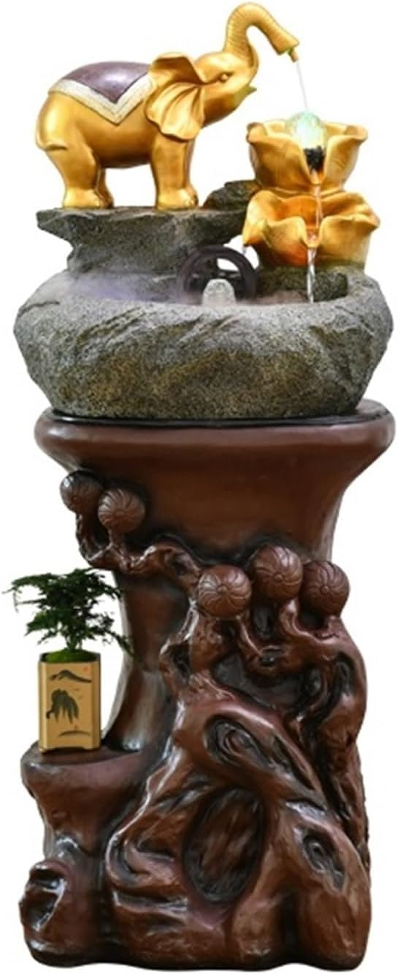 Outdoor Fountain Chinese Water Fountain Decoration, Living Room Courtyard Floor Circulating image number 3