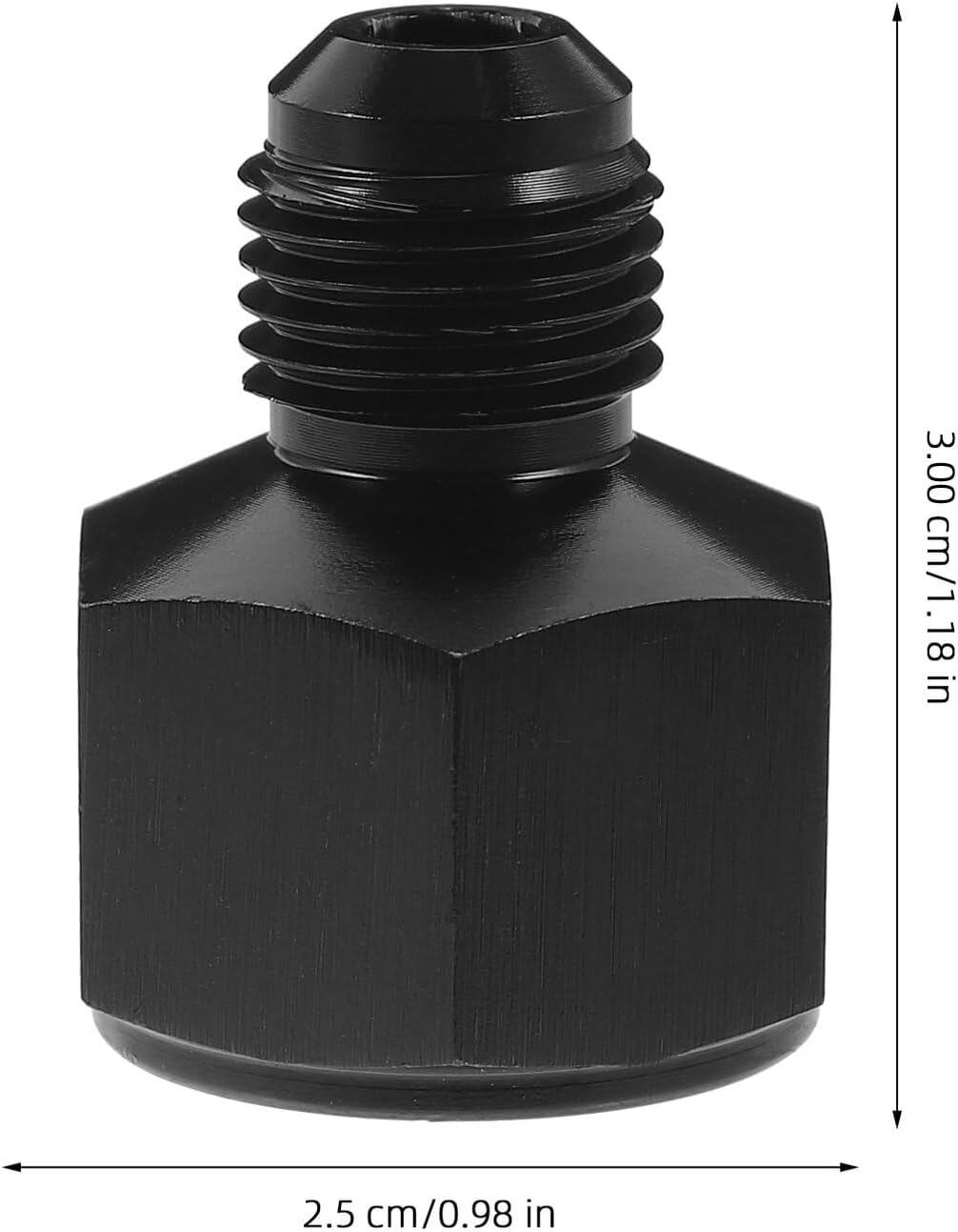 Male to Female Flare Fitting Adapter Car Part Connector Hose Reducer for Fuel and Systems Easy Installation and Precise Fitment image number 4