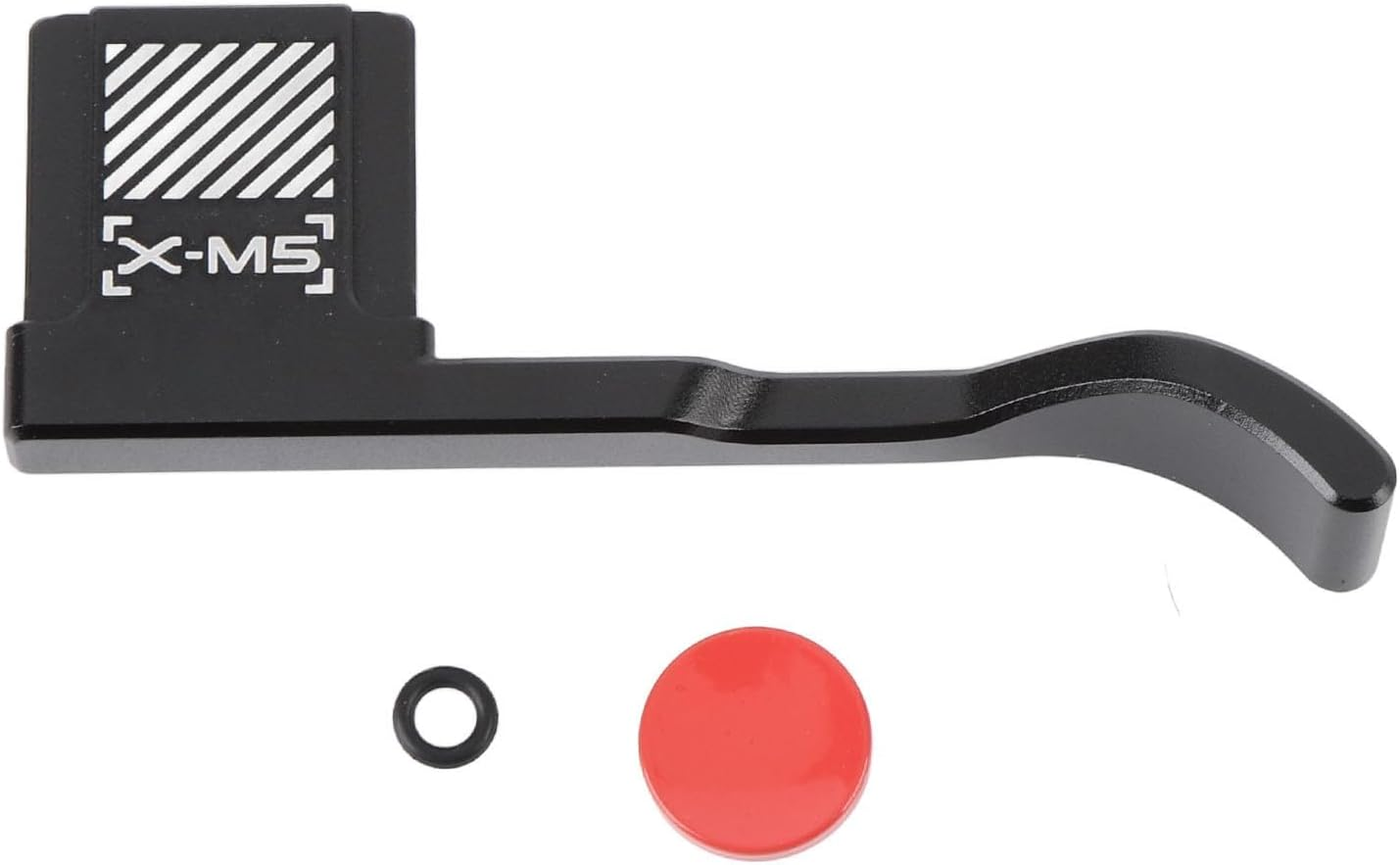 X-M5 Thumb Grip, Aluminum Alloy Metal Thumb up Rest Grip with Hot Shoe Cover for X-M5 Camera, with Shutter Release Button