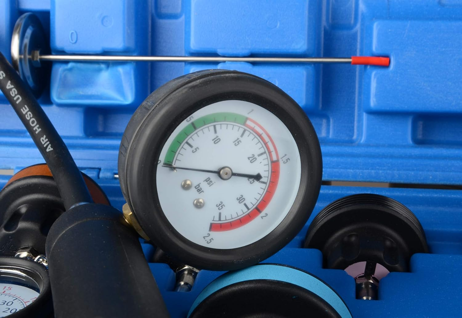 DAYUAN 28Pcs Universal Radiator Pressure Tester and Vacuum Type Cooling System Kit