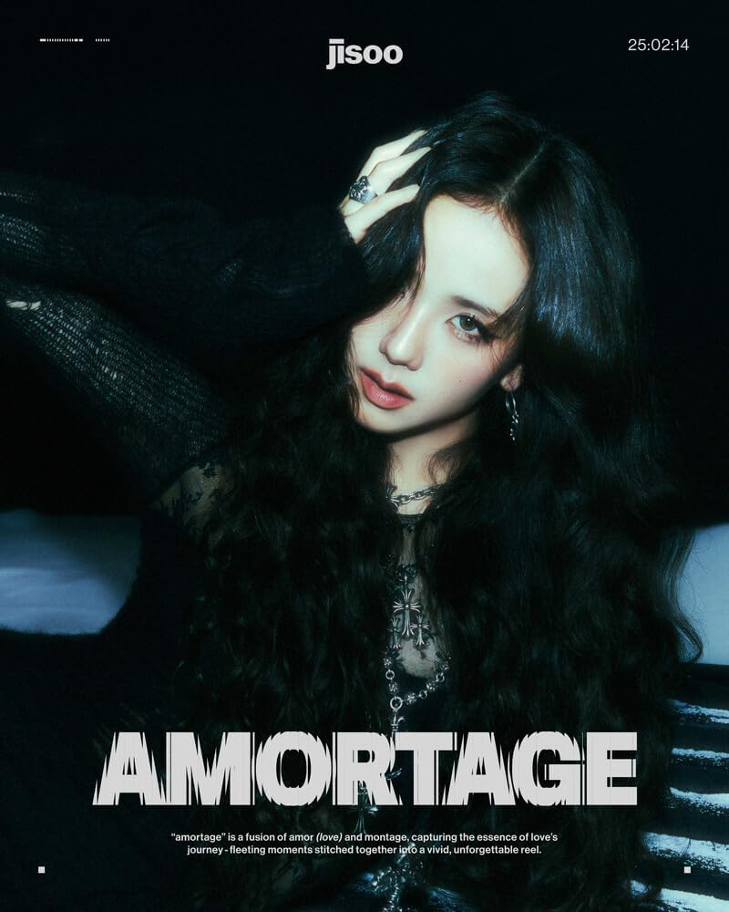 BLACK'PINK Ji'Soo AMORTAGE 1St Mini Album with Tracking JI SOO (App Version) image number 5