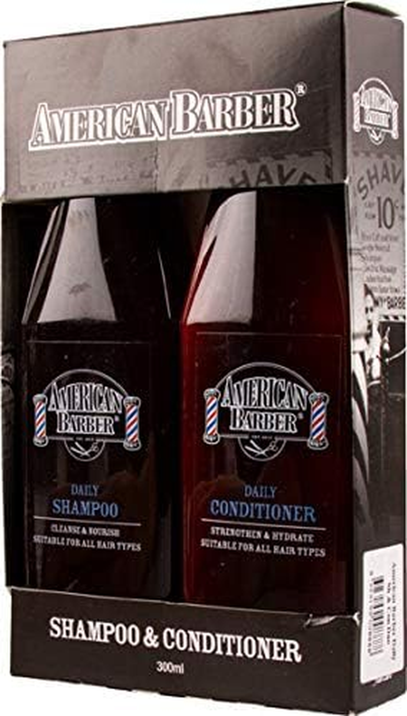 American Barber anti Dandruff Shampoo and Conditioner Duo Pack, 2 Count image number 1