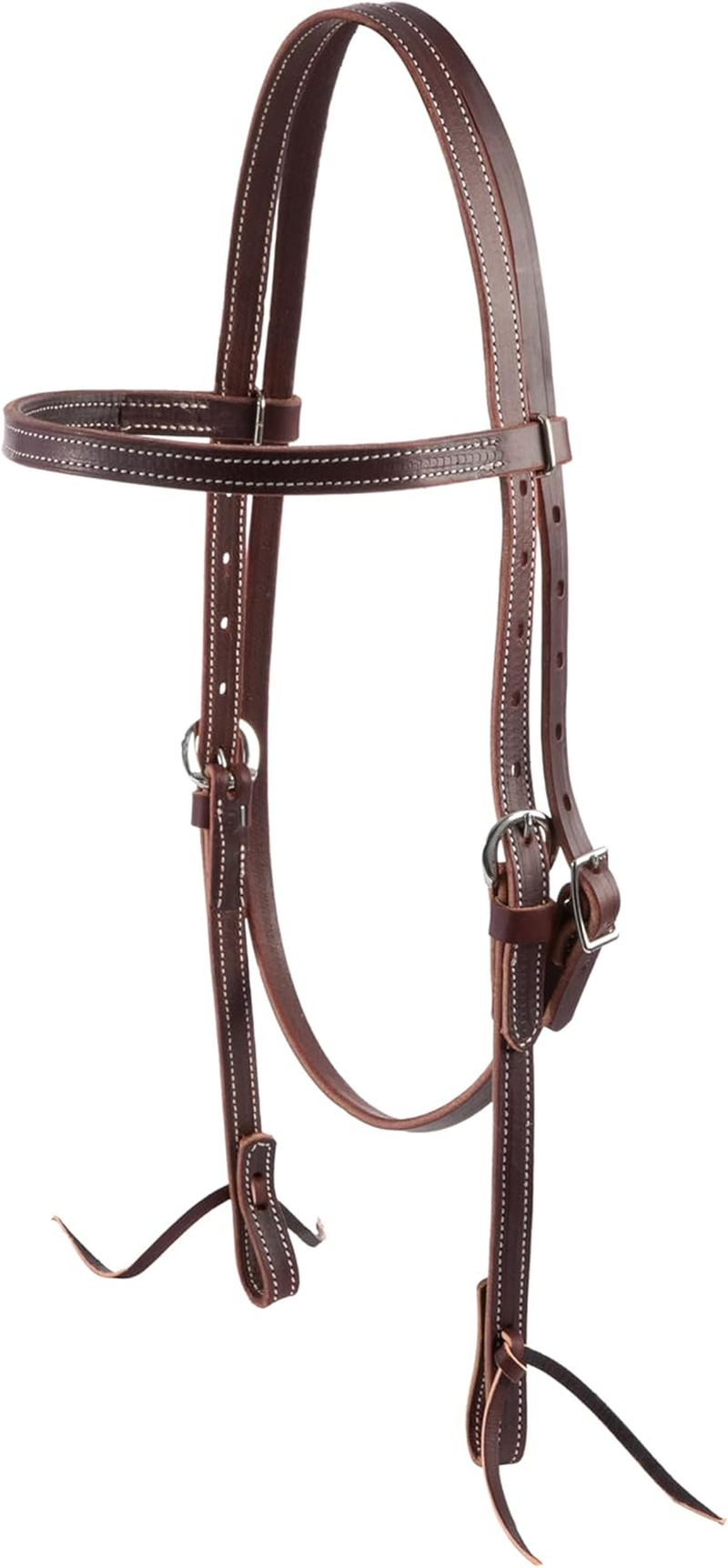 Weaver Leather Latigo Leather Browband Headstall image number 3