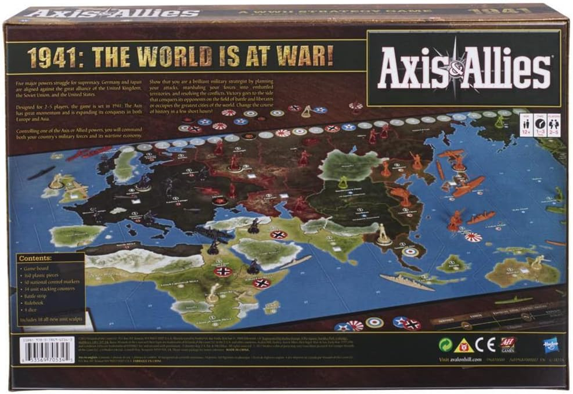 Axis and Allies 1941 Board Game image number 2