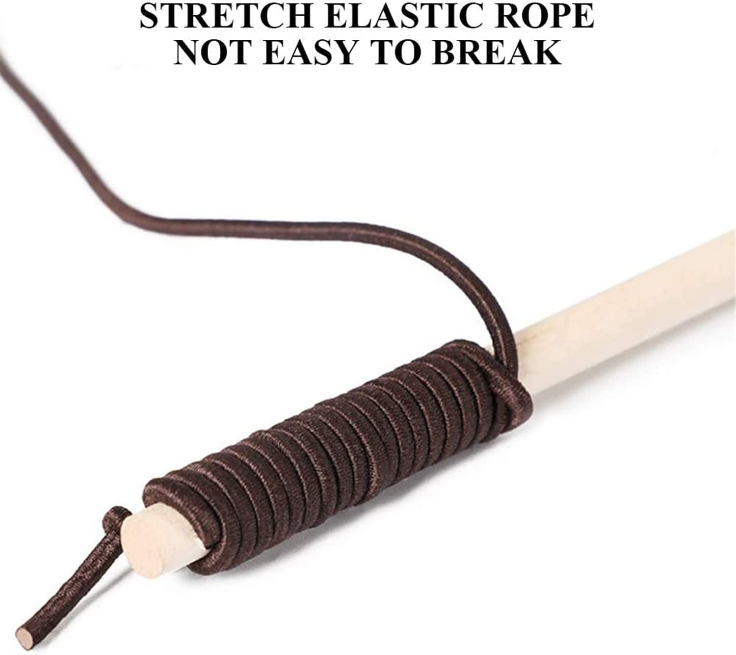 Cat Teaser Wand Toys,Cat Feather Toy,Cat Interactive Toys,Fishing Rod with Mouse, for Play, Exercise, Activity & Fun, Indoor Cats Kitten Interactive Training (5Pcs) image number 3