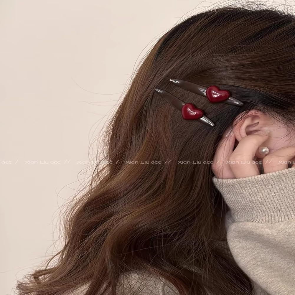 Rockreyoa Metal Duckbill Hair Clips, Small Crocodile Clips, Crocodile Clips, Hairdresser Alligator Clips, Hair Clips for Women, Hair Salon, Girls, Hair Styling, DIY Accessories, 3 Colours, 3.5 Cm