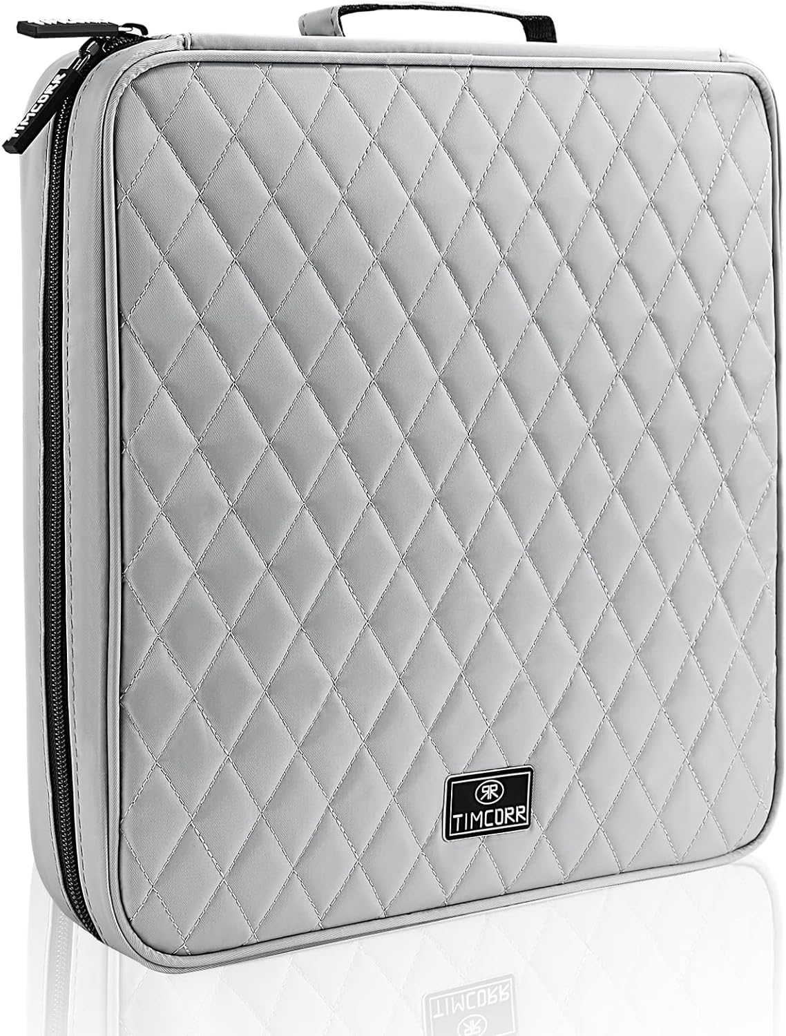 CD Case DVD Holder Storage: 160 Capacity DVD Cases Organizer Portable Wallet Storage - CD Plastic Protective Carrying Binder for Home Travel (Blue)