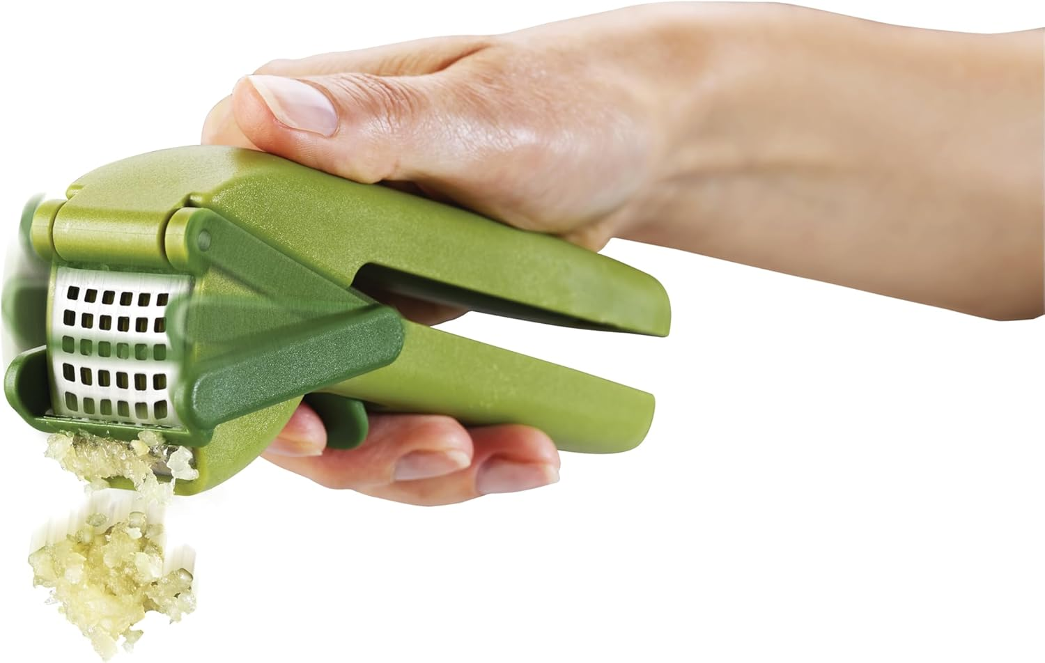 Joseph Joseph Duo Easy-Clean Garlic Press, Green