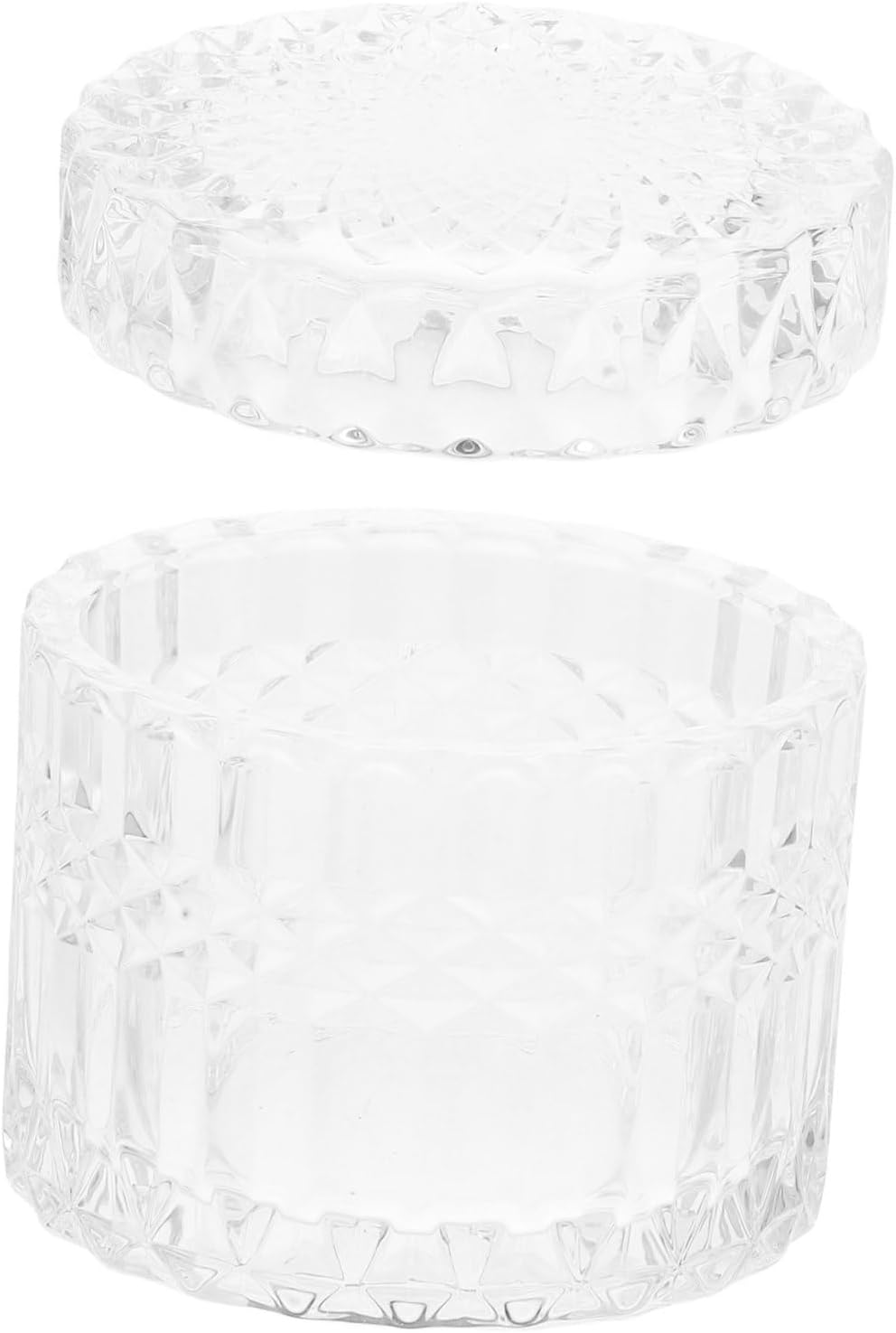 OKUMEYR Glass Storage Jar for Candy Jar and Snack Holder for Home Kitchen Party