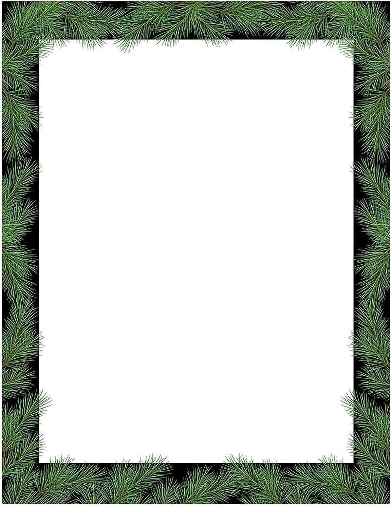 Great Papers! Winter Wonderland Letterhead, 80 Count, 11" X 8.5" (2015101) image number 3