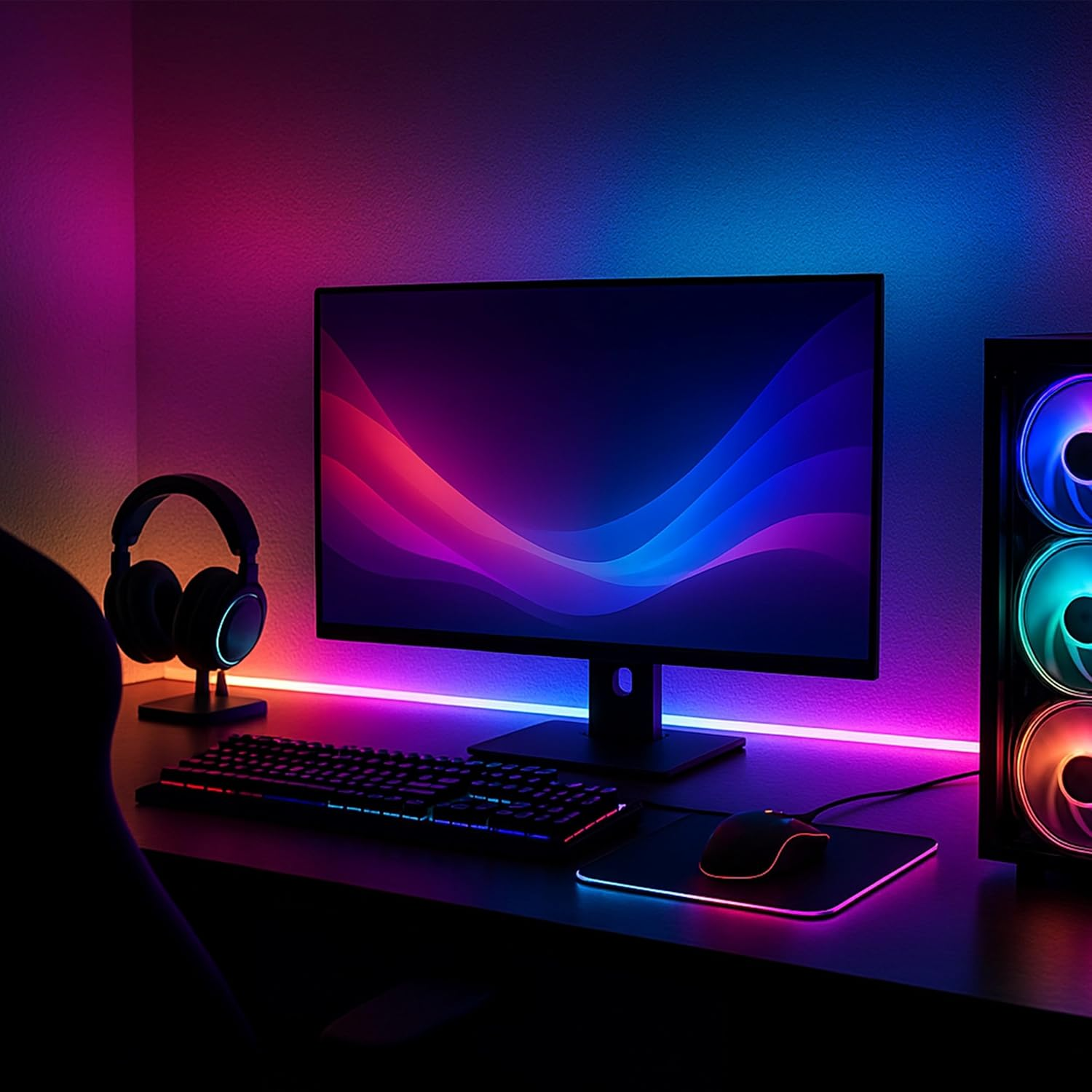 Mirabella Genio Wi-Fi Smart LED Strip 5M RGBW 4000K (Cool White) Low Voltage image number 4