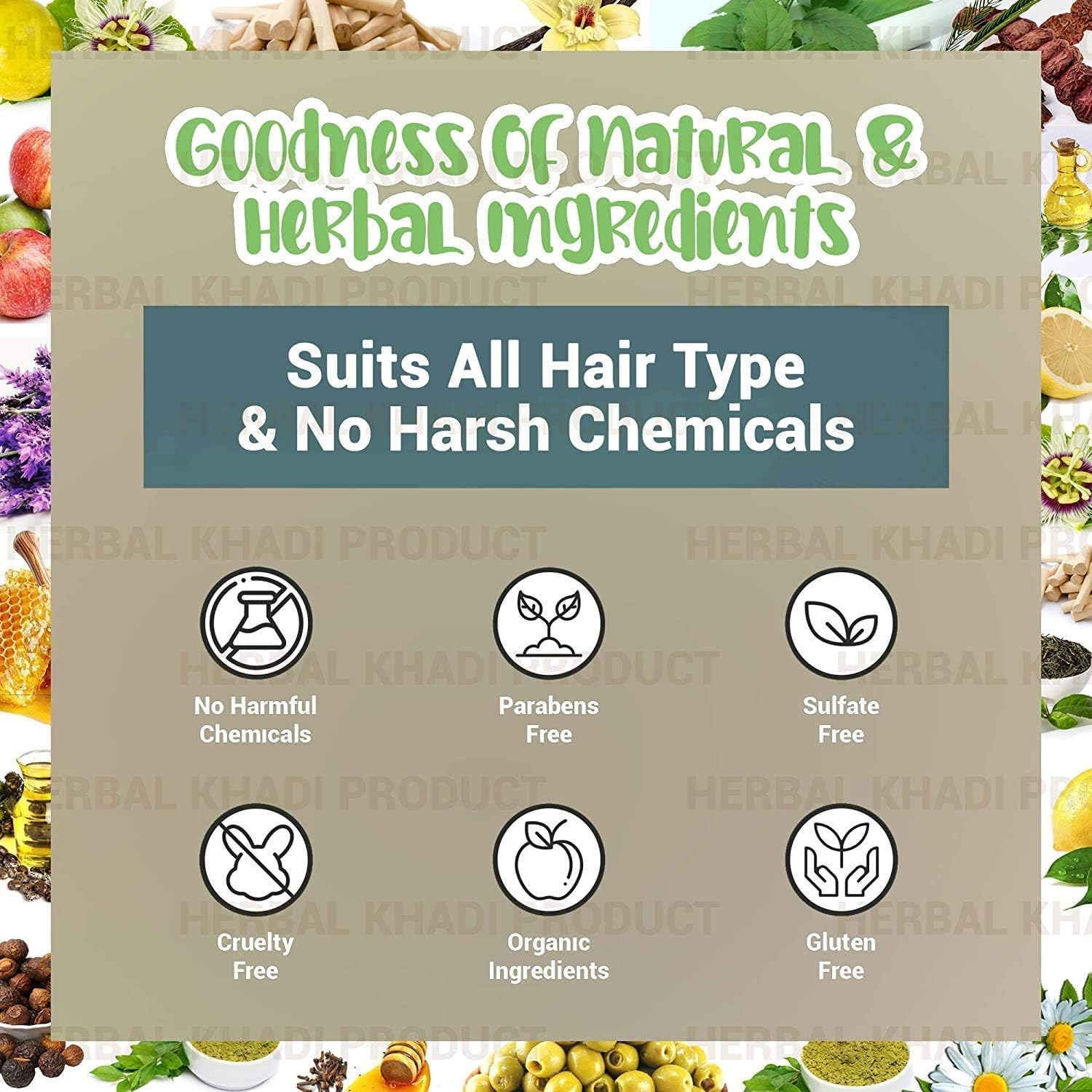 Khadi Natural Herbal Bathing Handmade Assorted Soap with Essential Oils || Pack of 10 image number 2