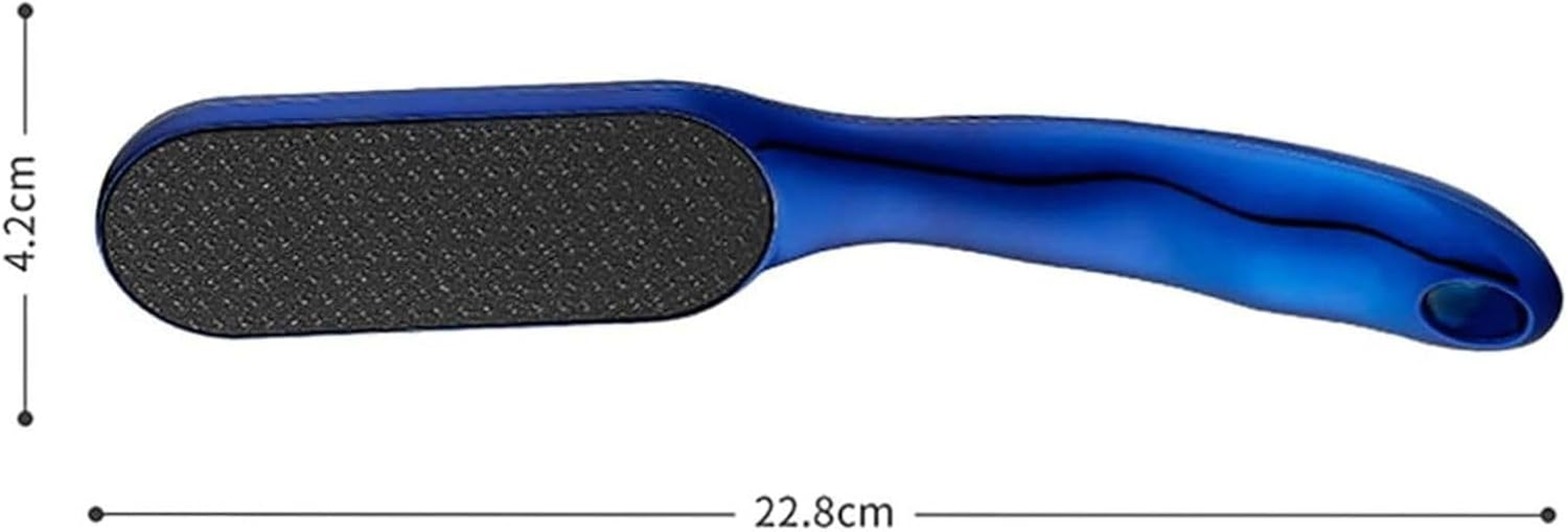 Veinsgrain Foot File,Beyond the Cream - Foot Fetish File,Hard Skin Remover Nano-Glass Foot File,Foot Scrubber,Foot Exfoliator Tool,Effortless and Pain-Free Experience (Gold) - Blue * 2 image number 4