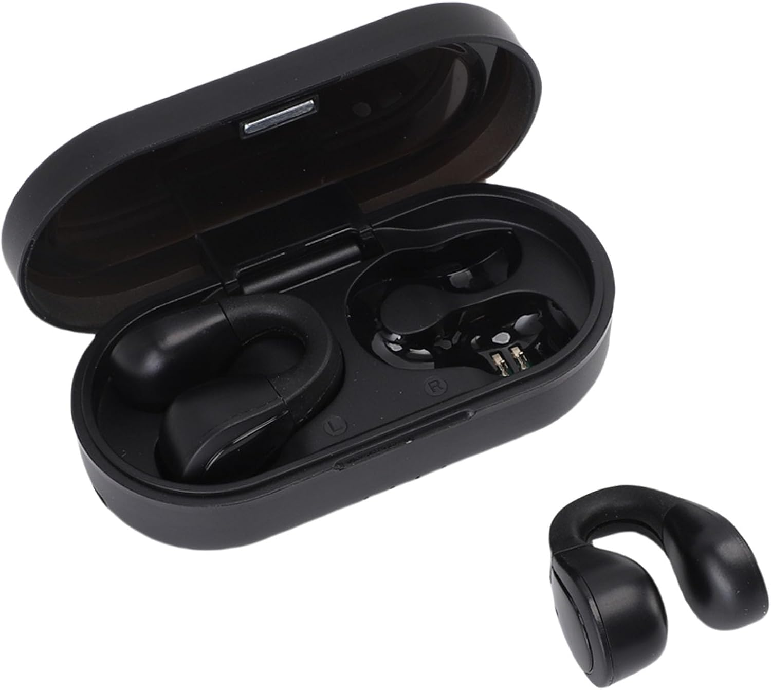 Wireless Smart Noise Reduction Headphones AI Translation Earbuds Real Time 164 Language Translator for Travel Learning image number 4