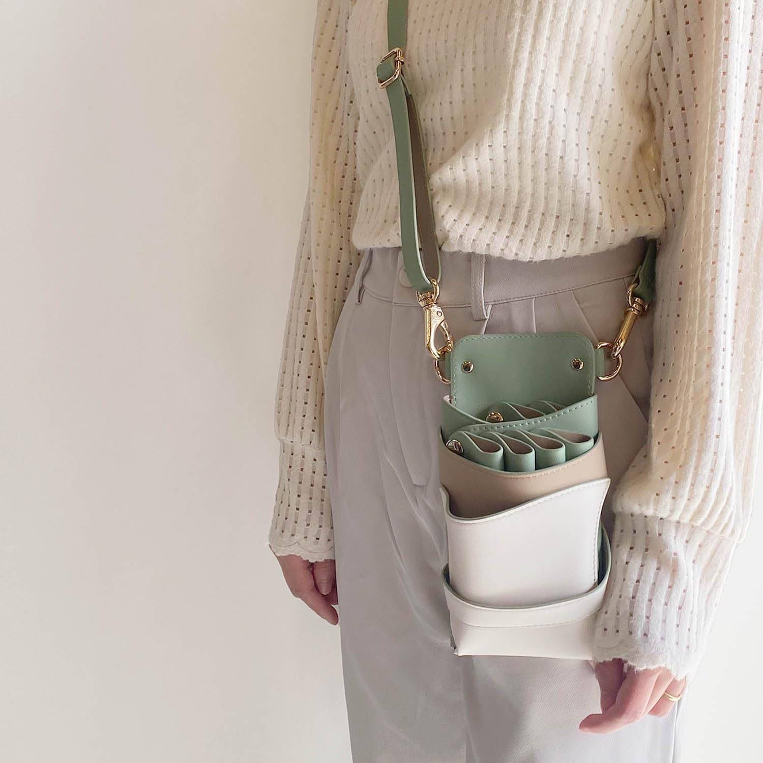 Dees Products Siena Green MIX Scissor Case image number 6