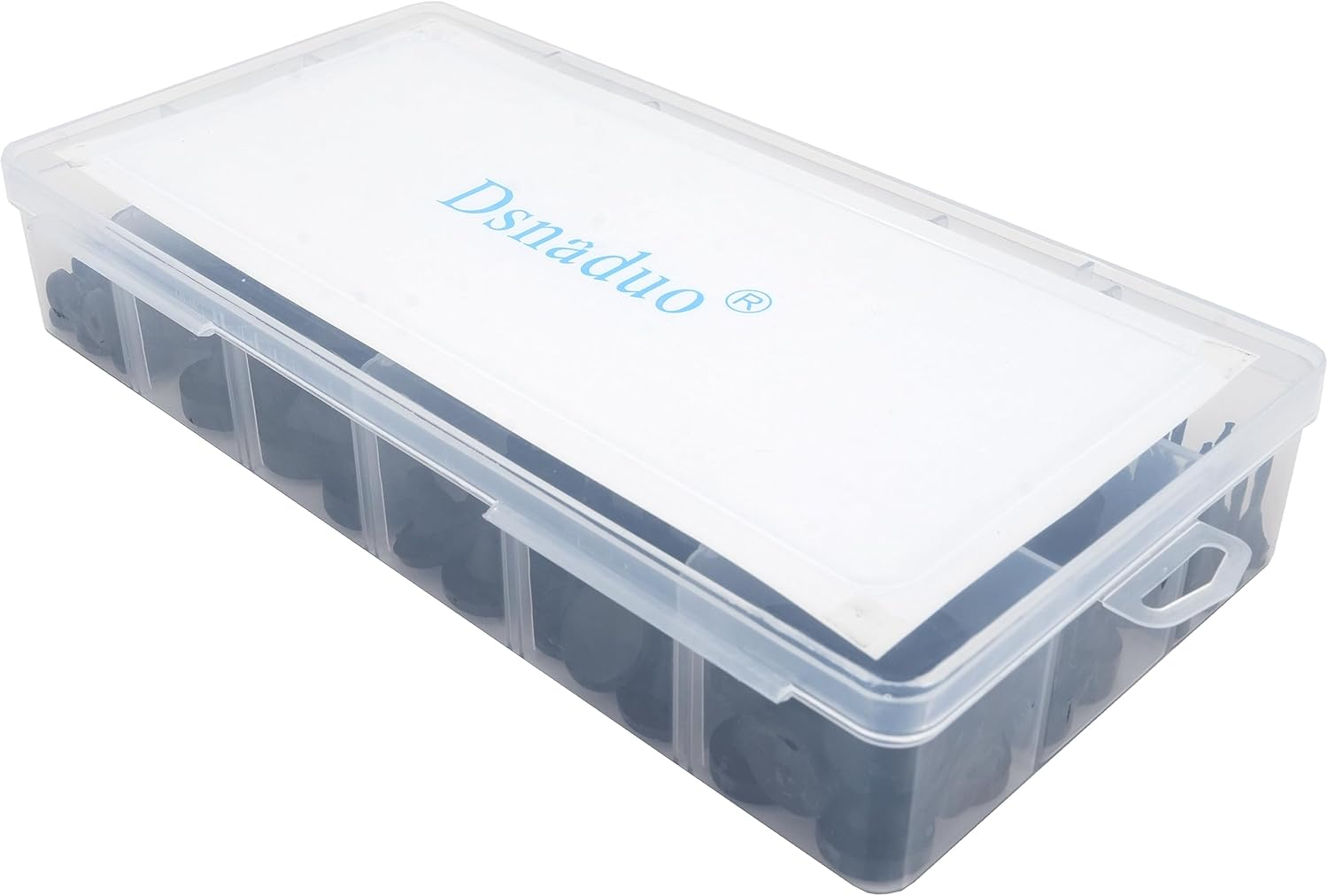 Dsnaduo 160 PCS Black Automotive Rubber Bumper Assortment, Rubber Stop Bumper Stopper Compatible with GM Ford and Chrysler Replace 20030, 8210, Fit Many Models image number 6