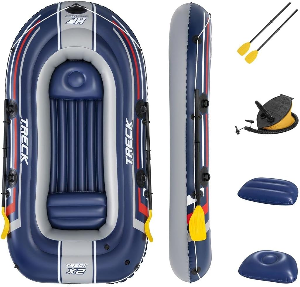 Bestway Hydro Force Treck Hydro-Force Treck X2 Inflatable Raft Boat Set image number 2